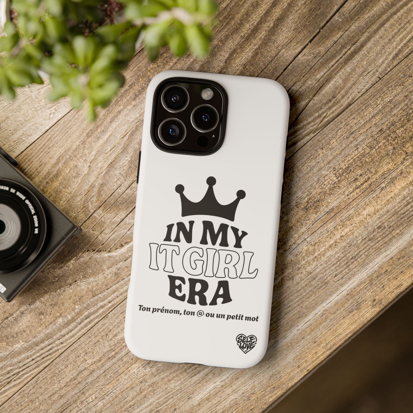 In My It Girl Era - Coque iPhone (blanc)