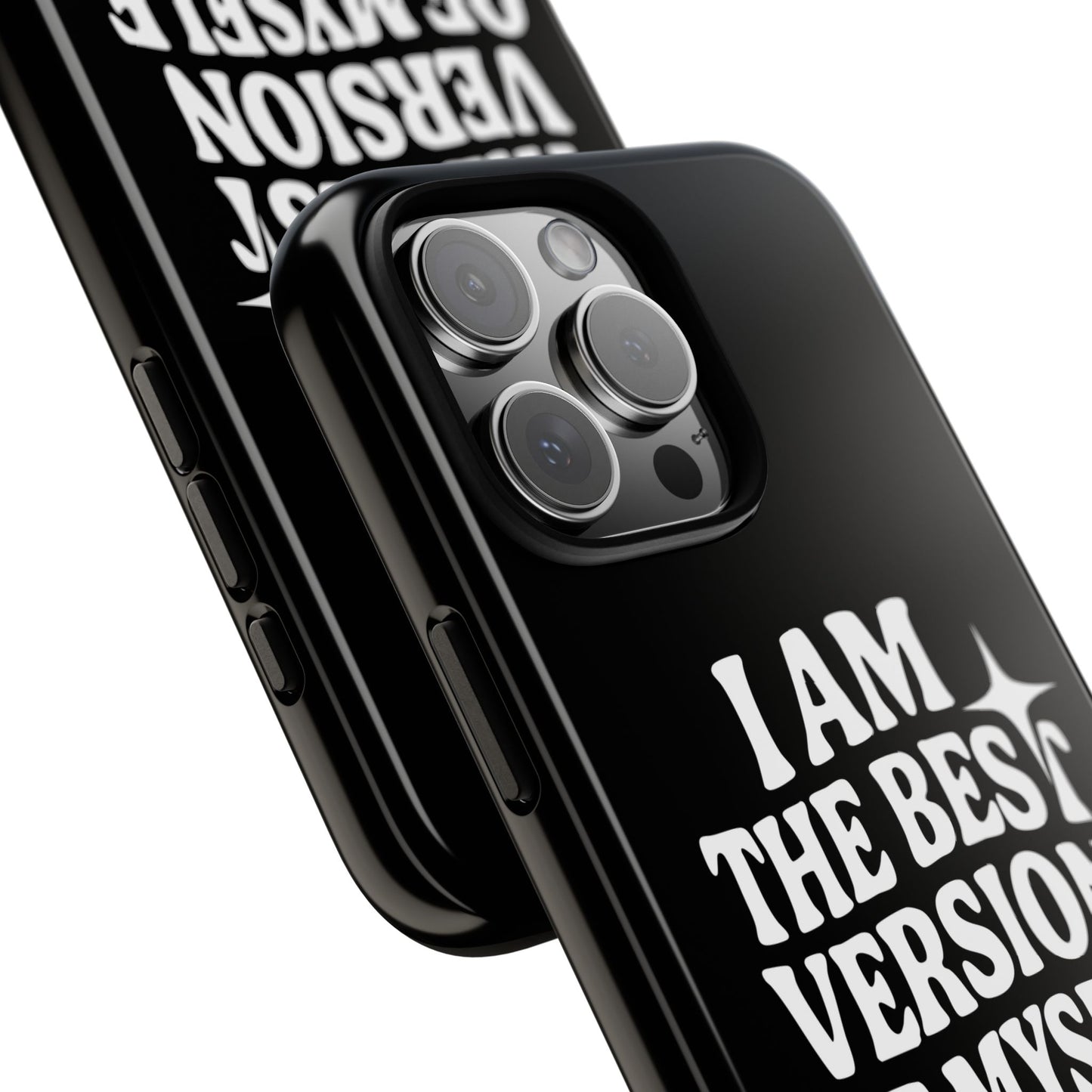 I Am The Best Version Of Myself - Coque iPhone (noir)