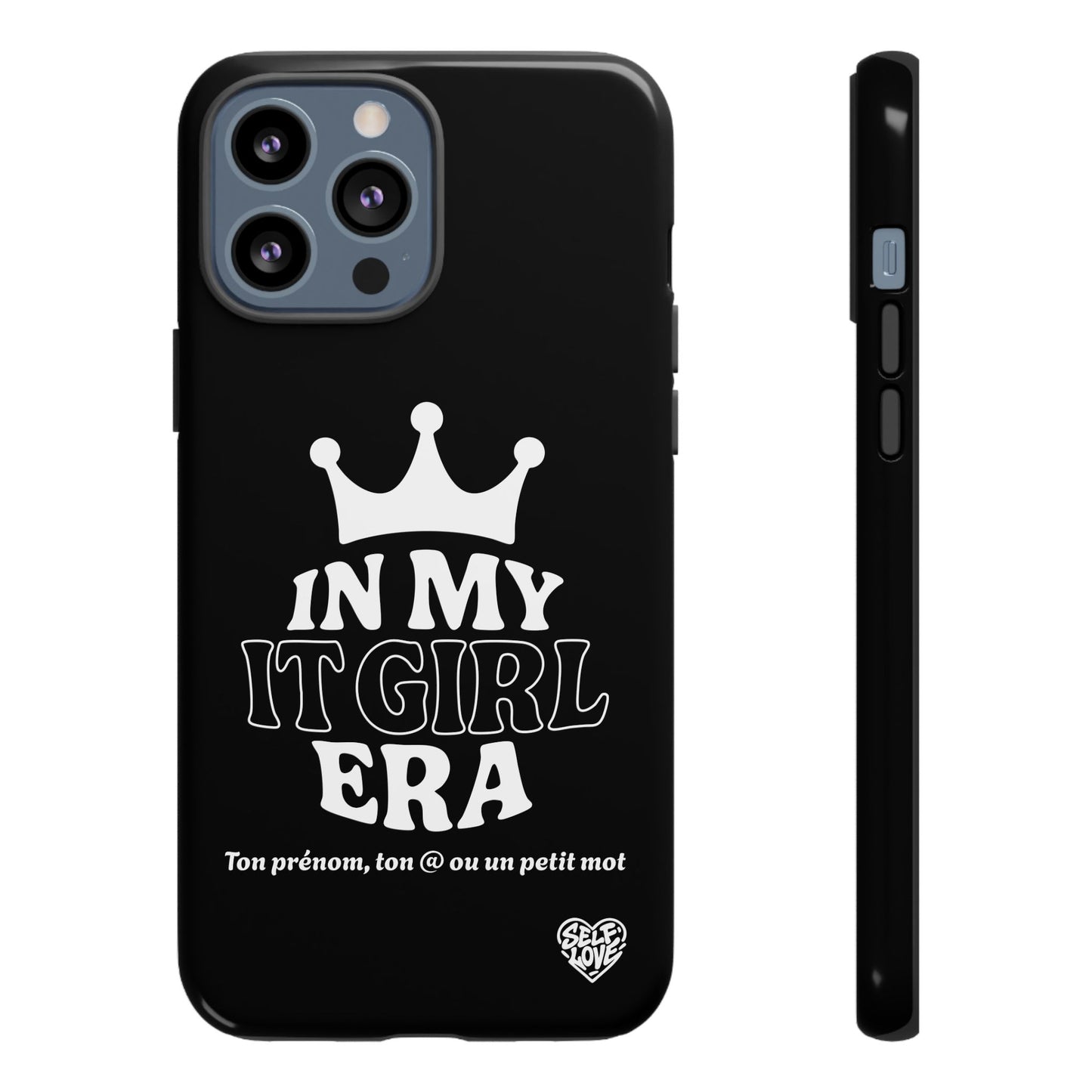 In My It Girl Era - Coque iPhone (noir)