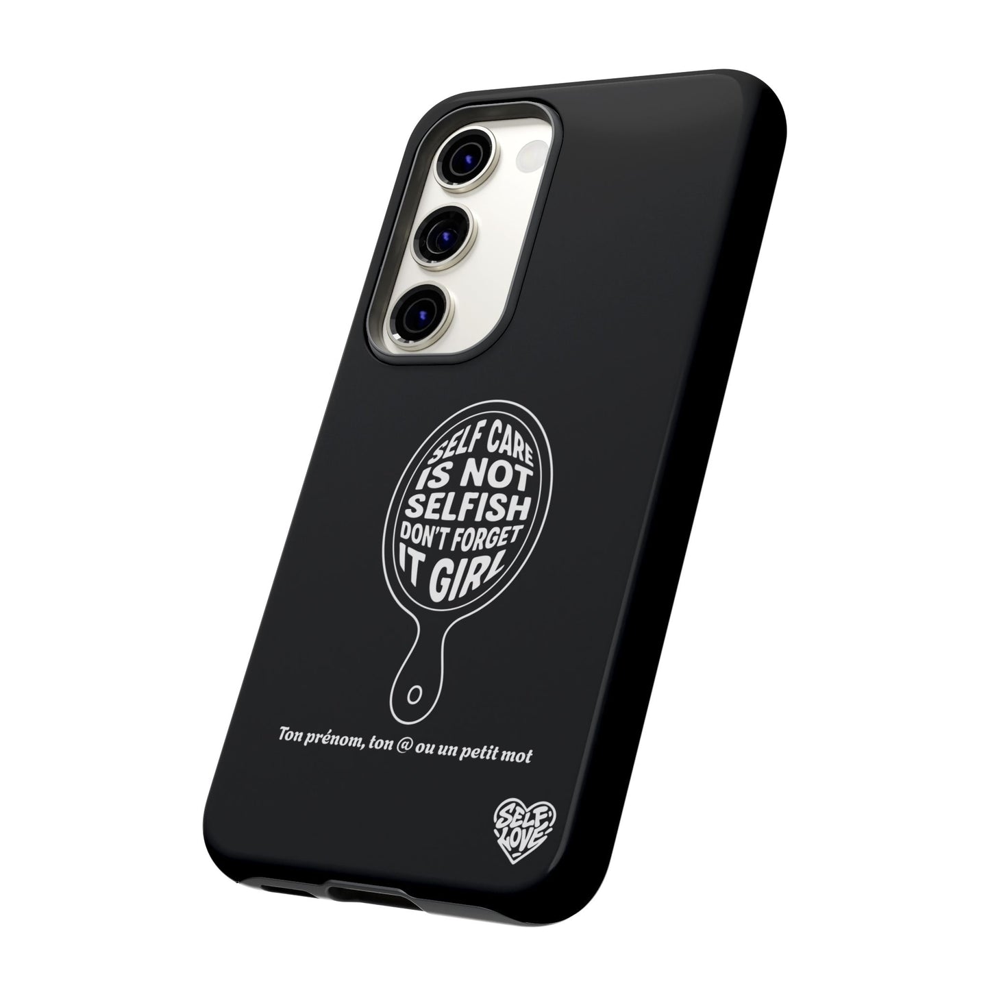 Self Care - Coque Samsung (noir)