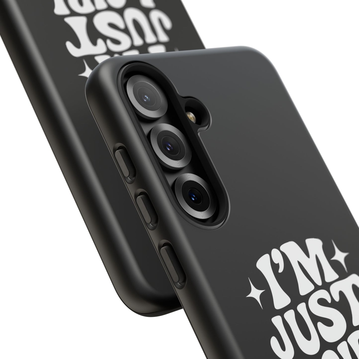 Im Just A Girl - Coque Samsung (noir)