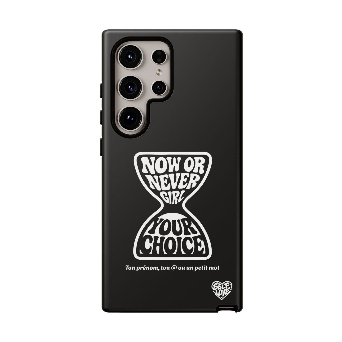 Now Or Never Girl - Coque Samsung (noir)