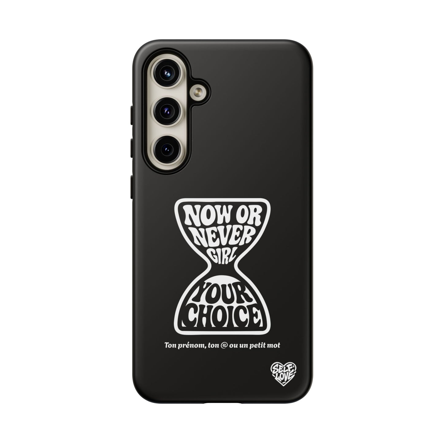 Now Or Never Girl - Coque Samsung (noir)