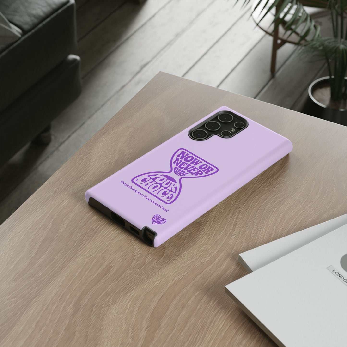 Now Or Never Girl - Coque Samsung (violet)