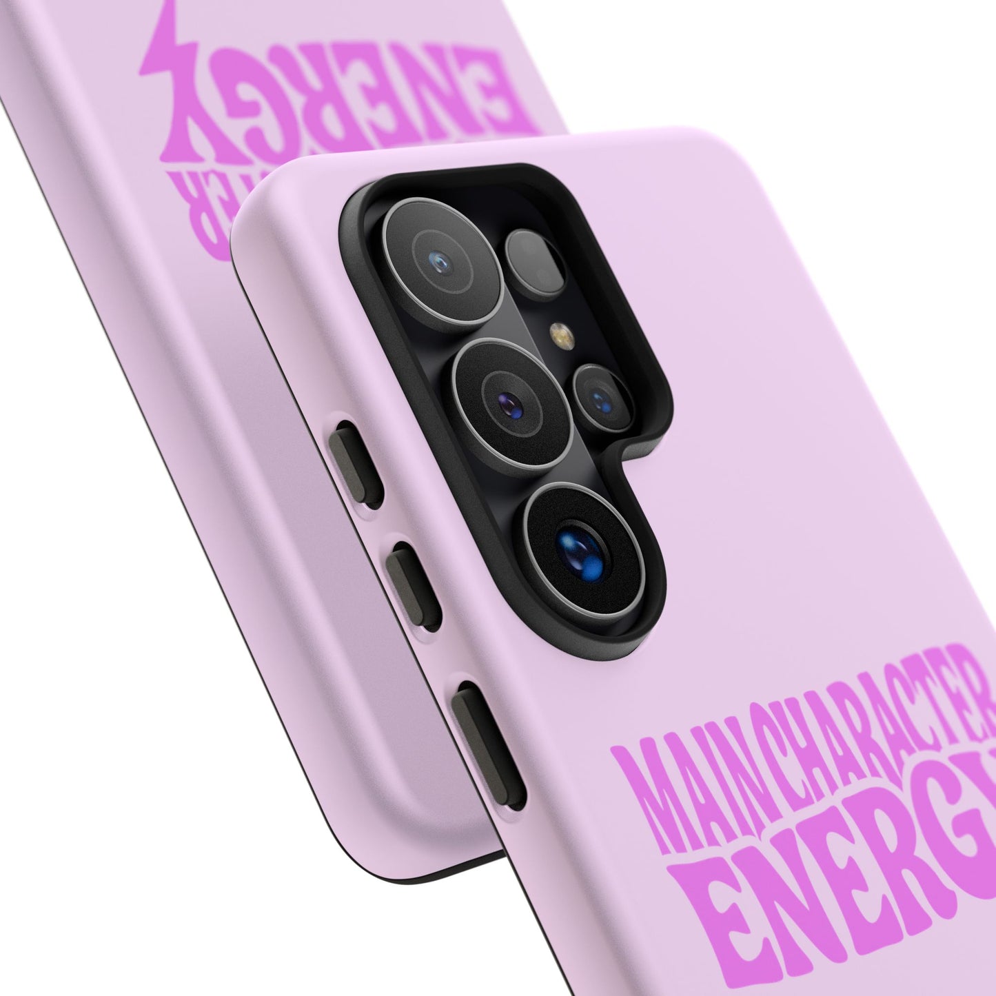 Main Character Energy - Coque Samsung (rose)