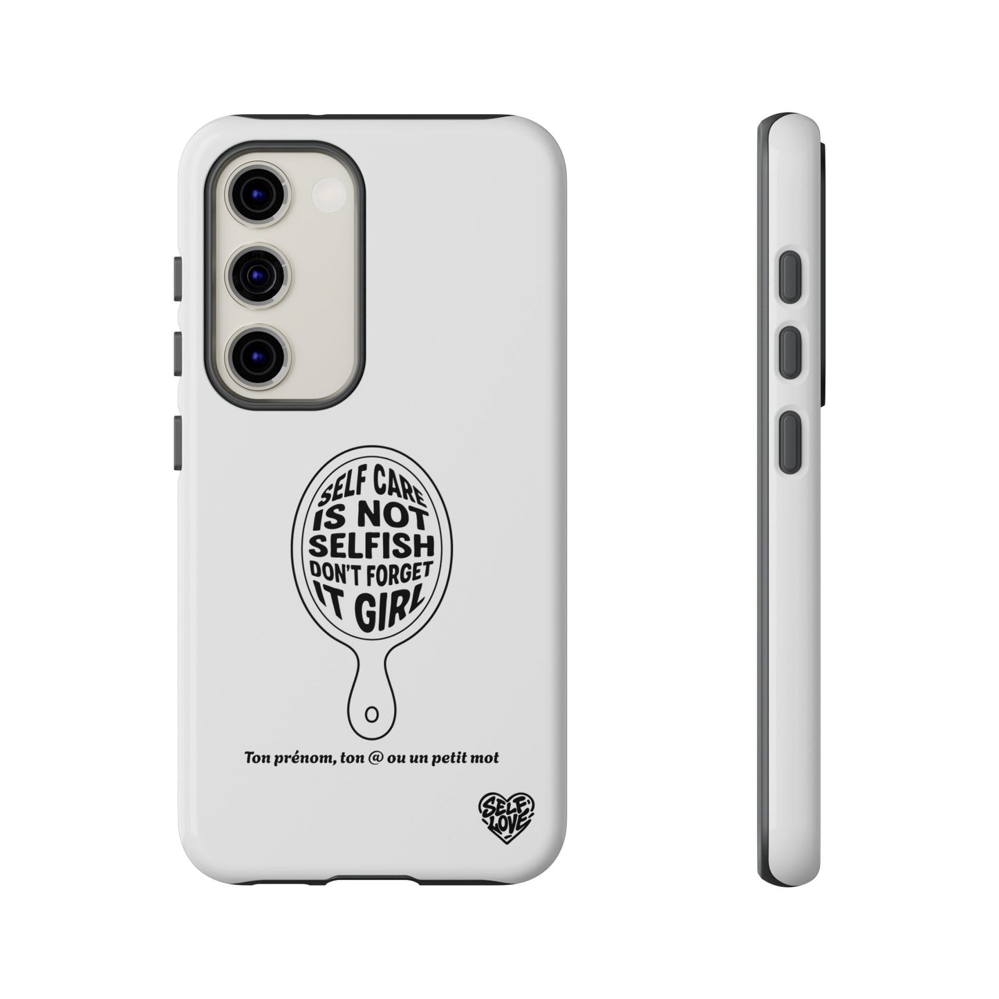 Self Care - Coque Samsung (blanc)