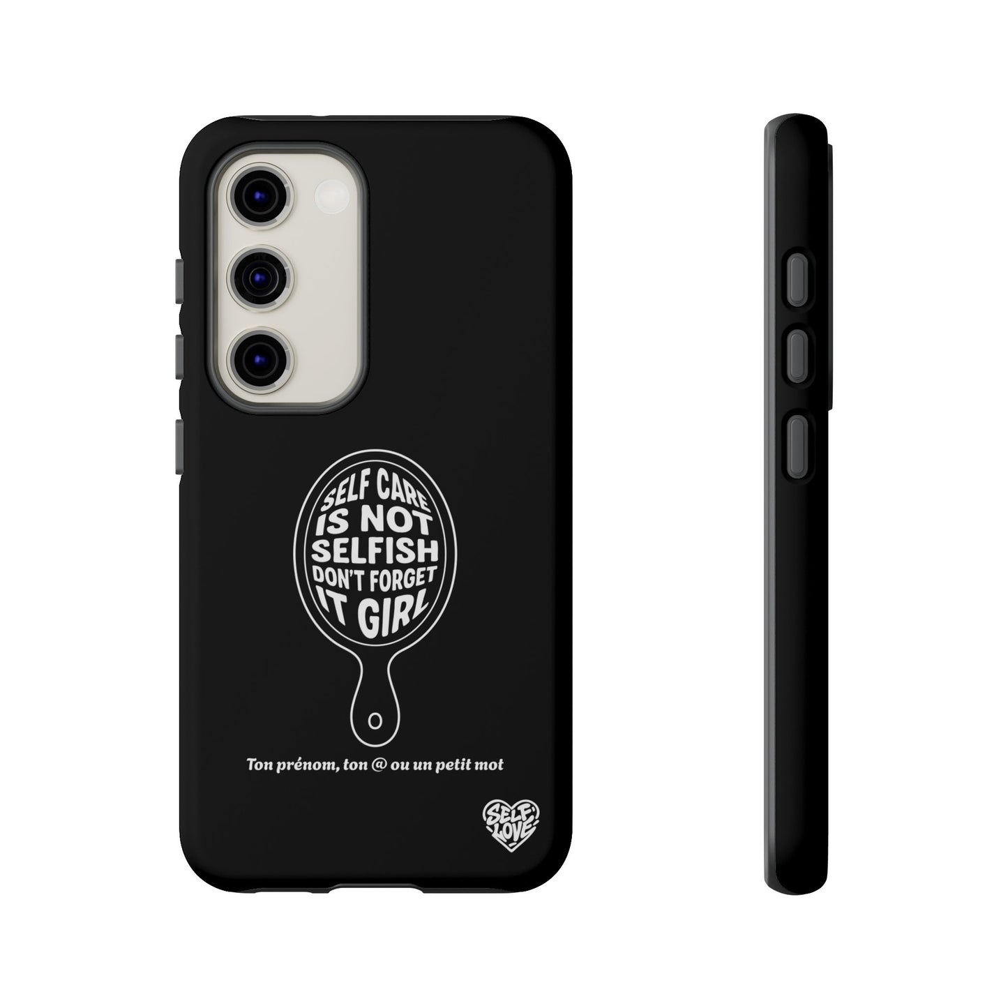 Self Care - Coque Samsung (noir)