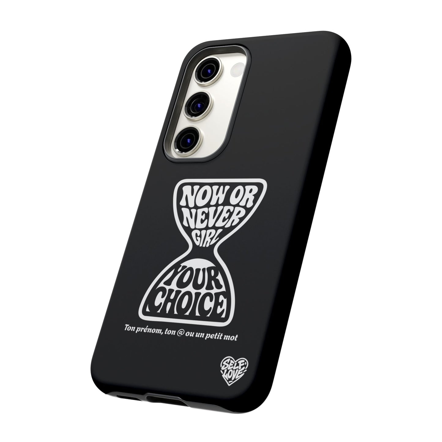 Now Or Never Girl - Coque Samsung (noir)