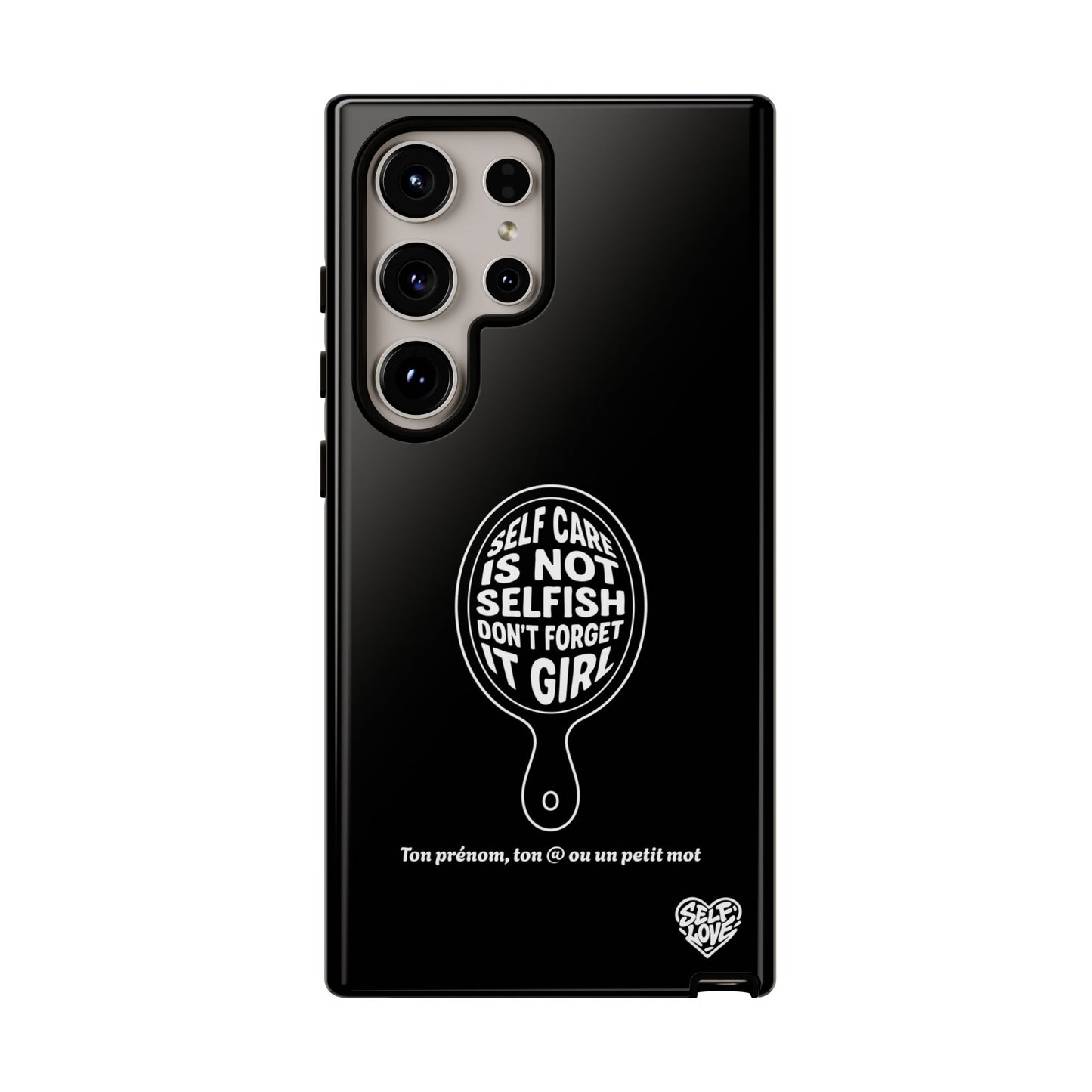 Self Care - Coque Samsung (noir)