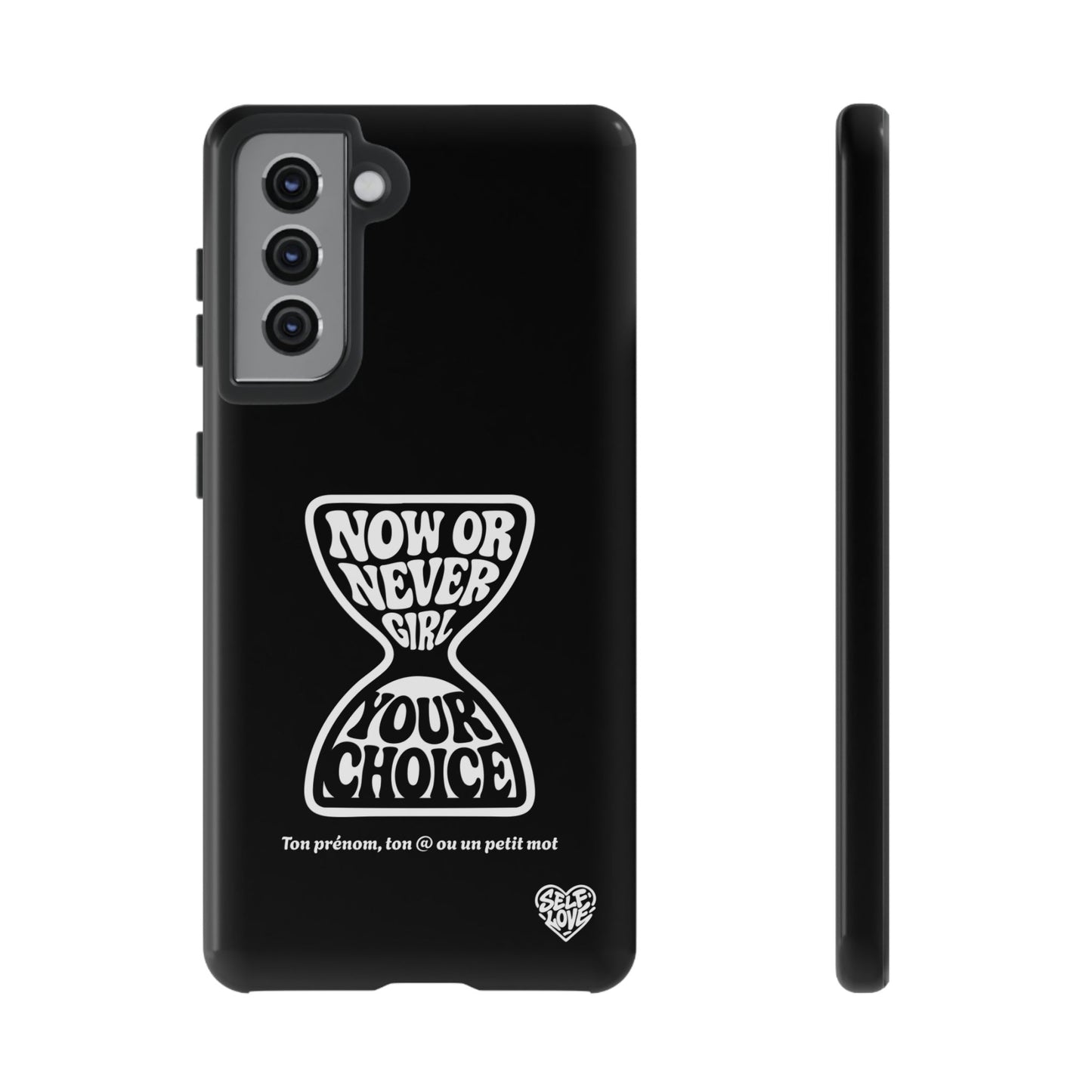 Now Or Never Girl - Coque Samsung (noir)