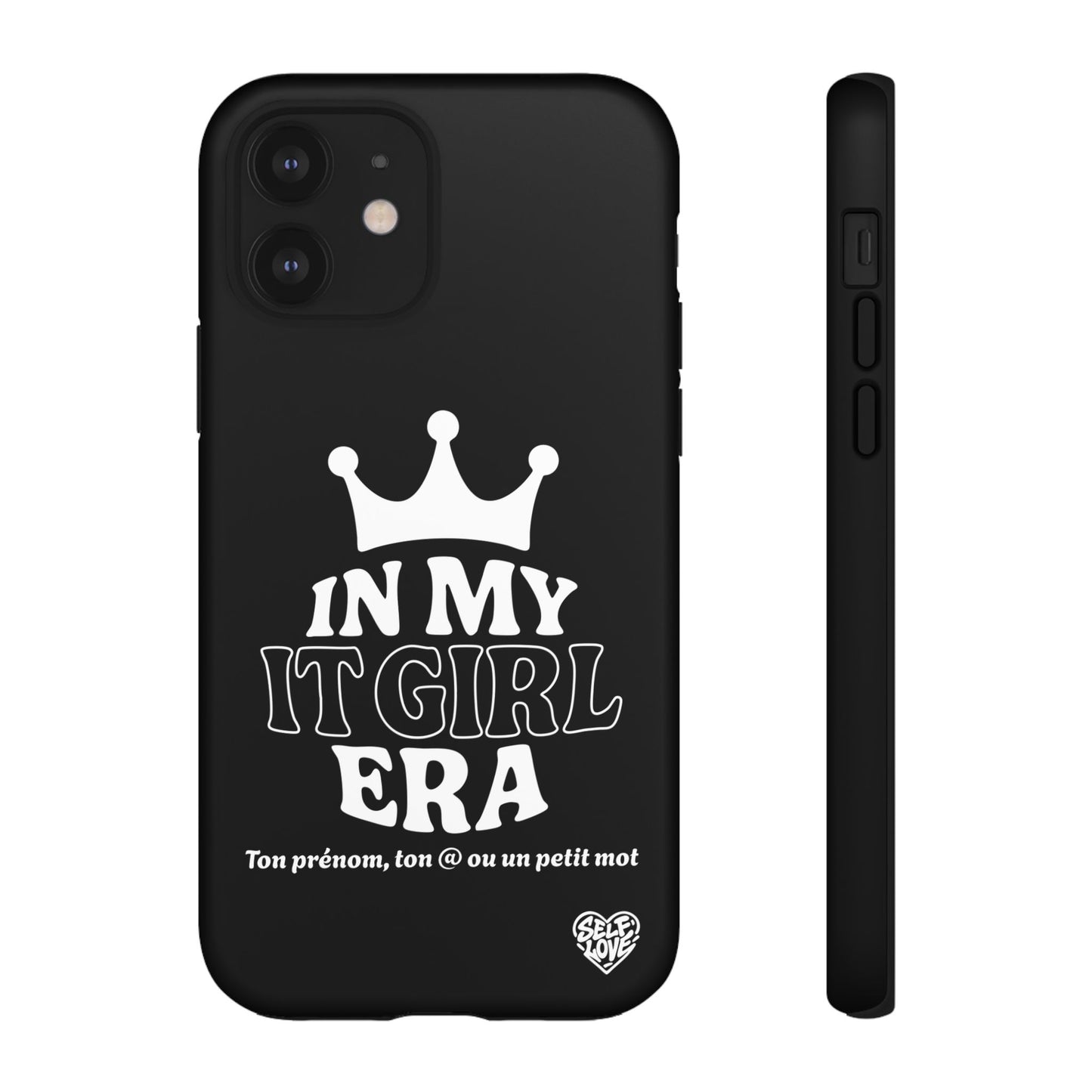 In My It Girl Era - Coque iPhone (noir)