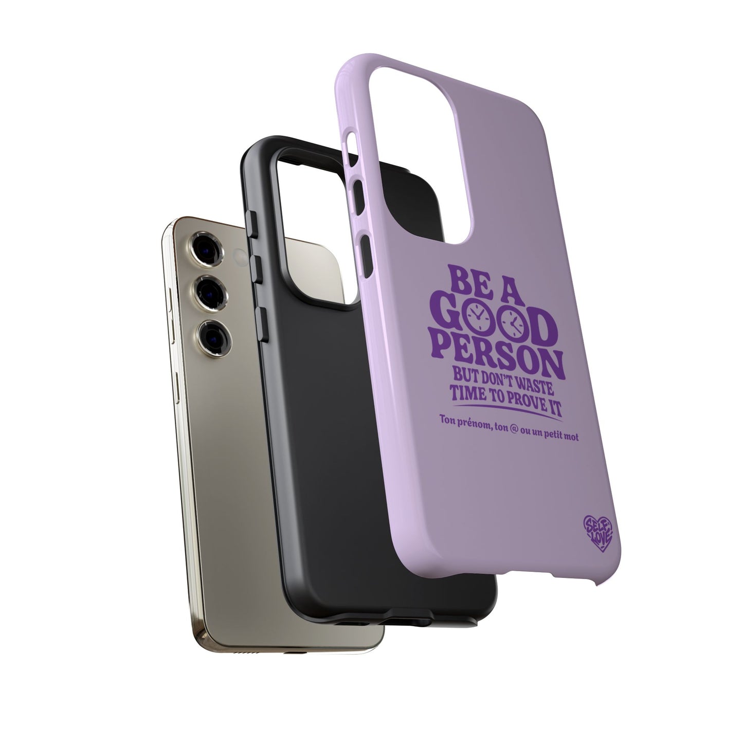 Be A Good Person - Coque Samsung (violet)