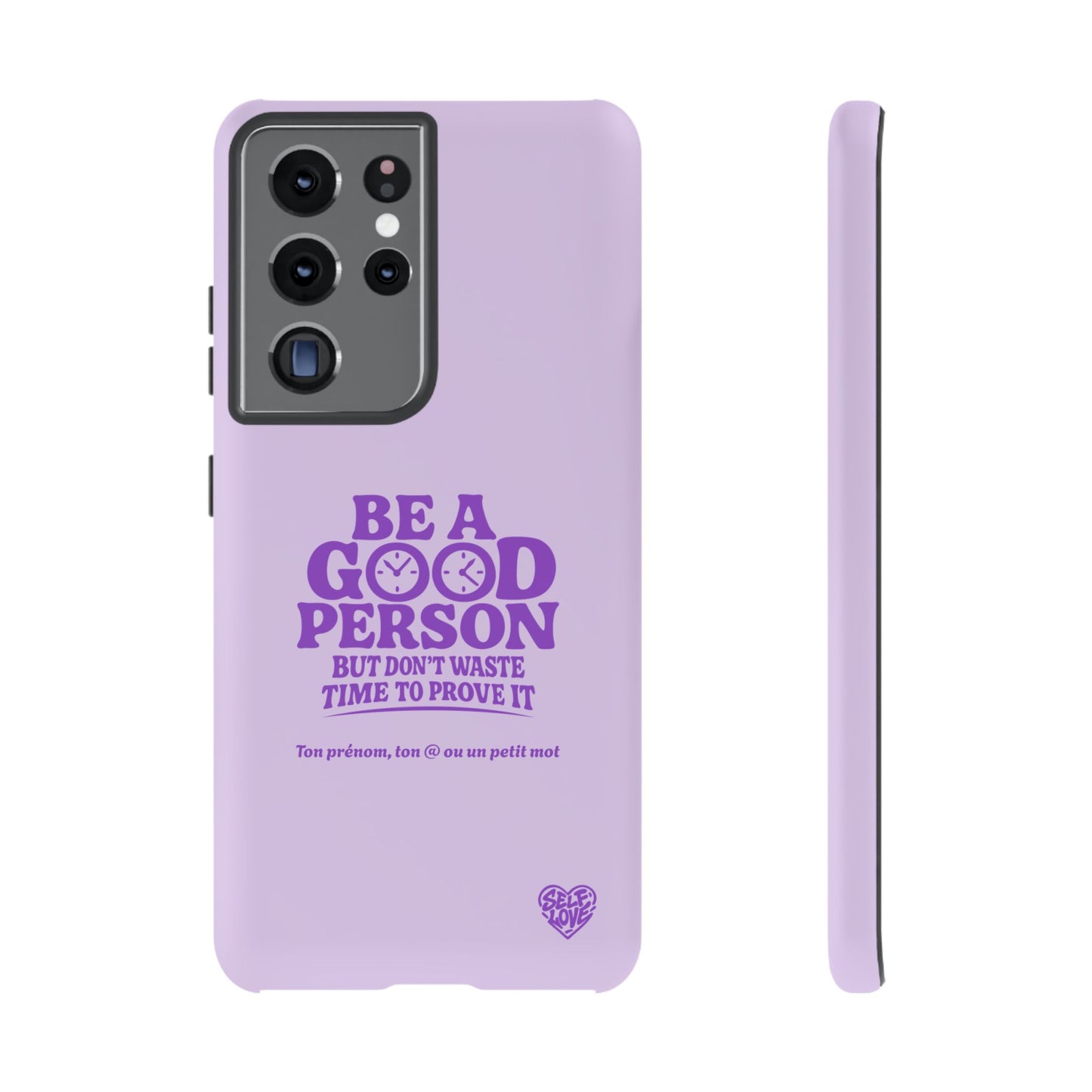 Be A Good Person - Coque Samsung (violet)