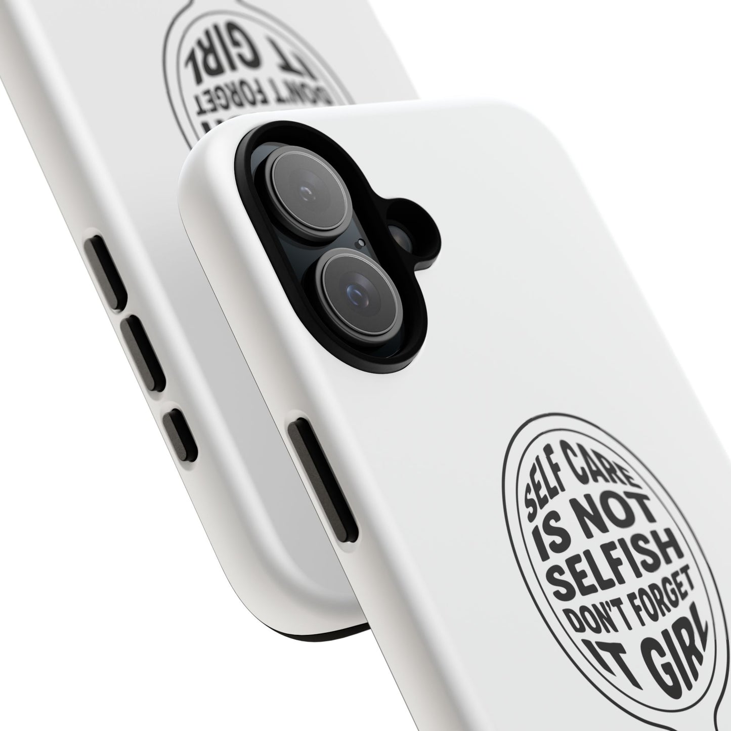 Self Care - Coque iPhone (blanc)