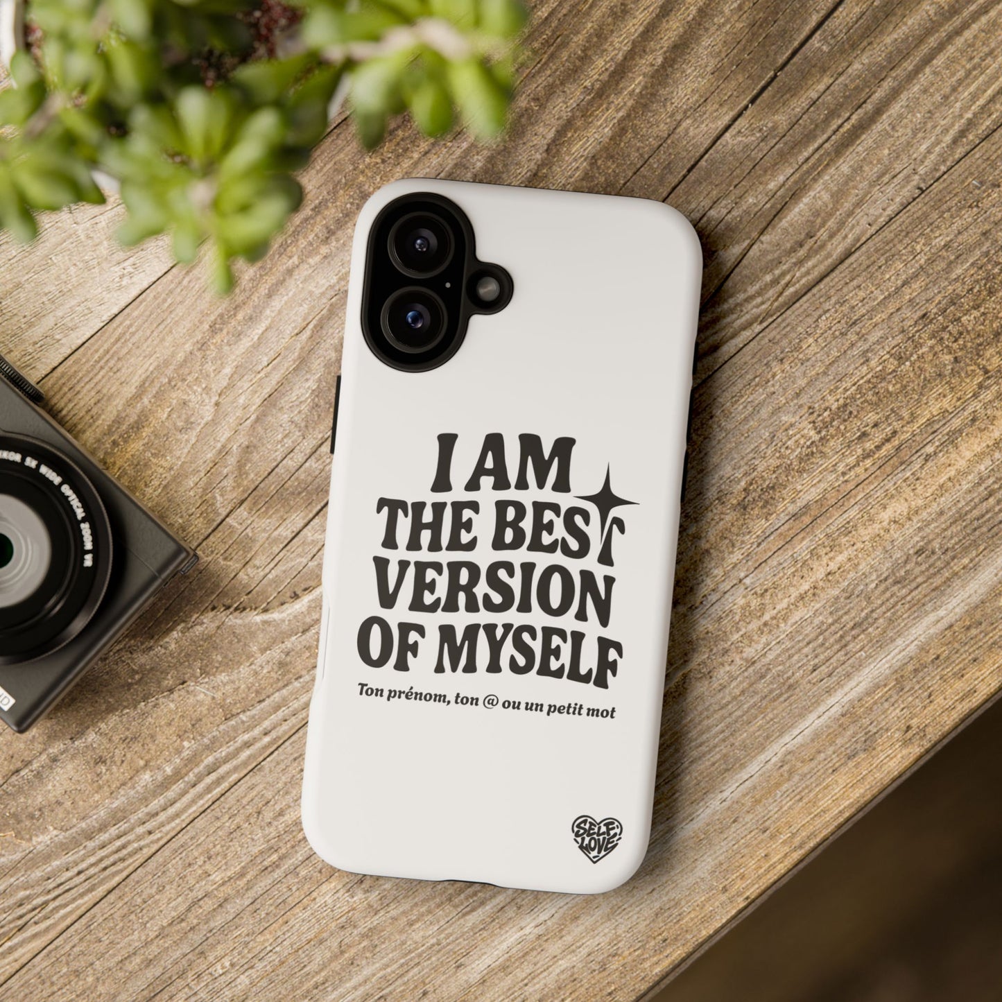 I Am The Best Version Of Myself - Coque iPhone