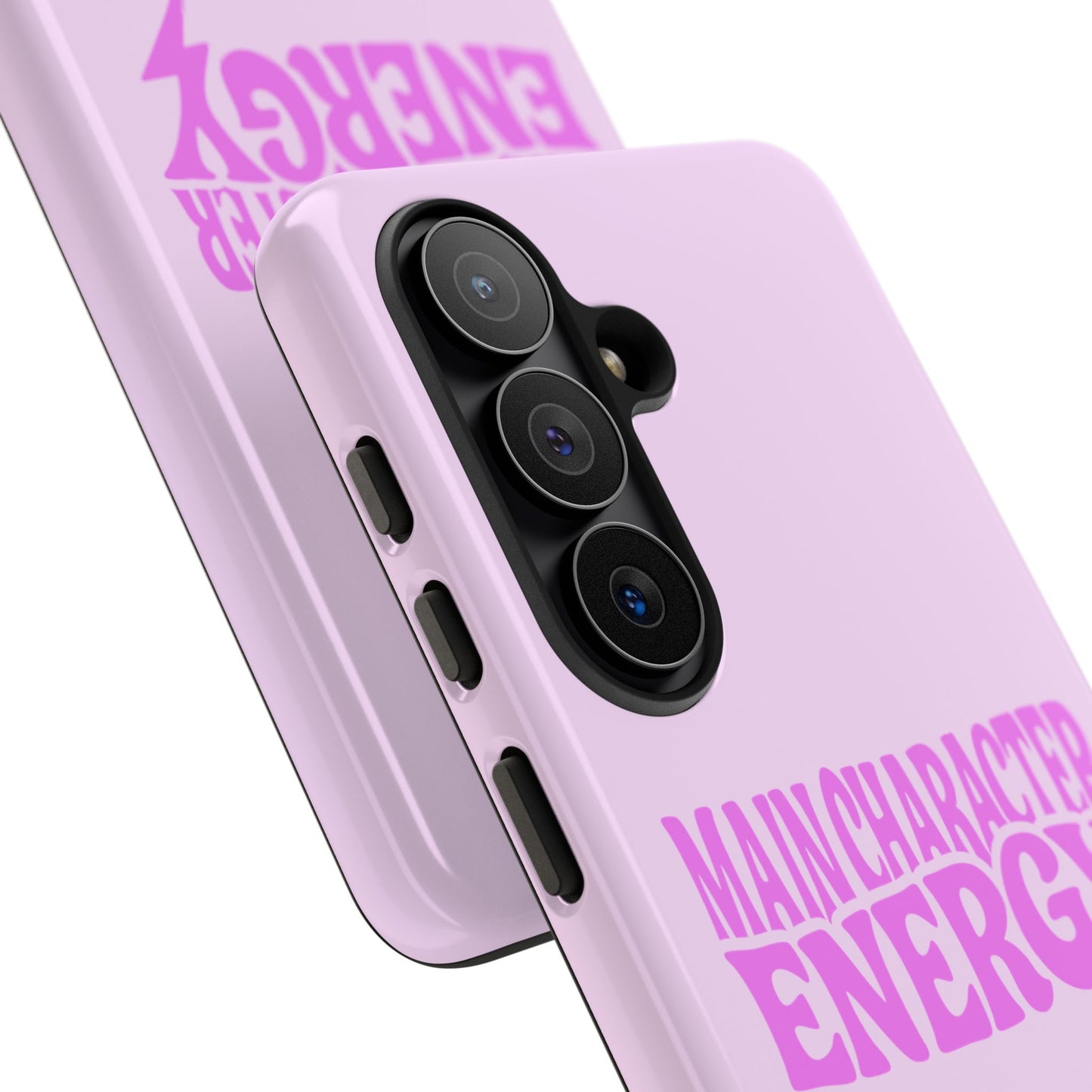 Main Character Energy - Coque Samsung (rose)