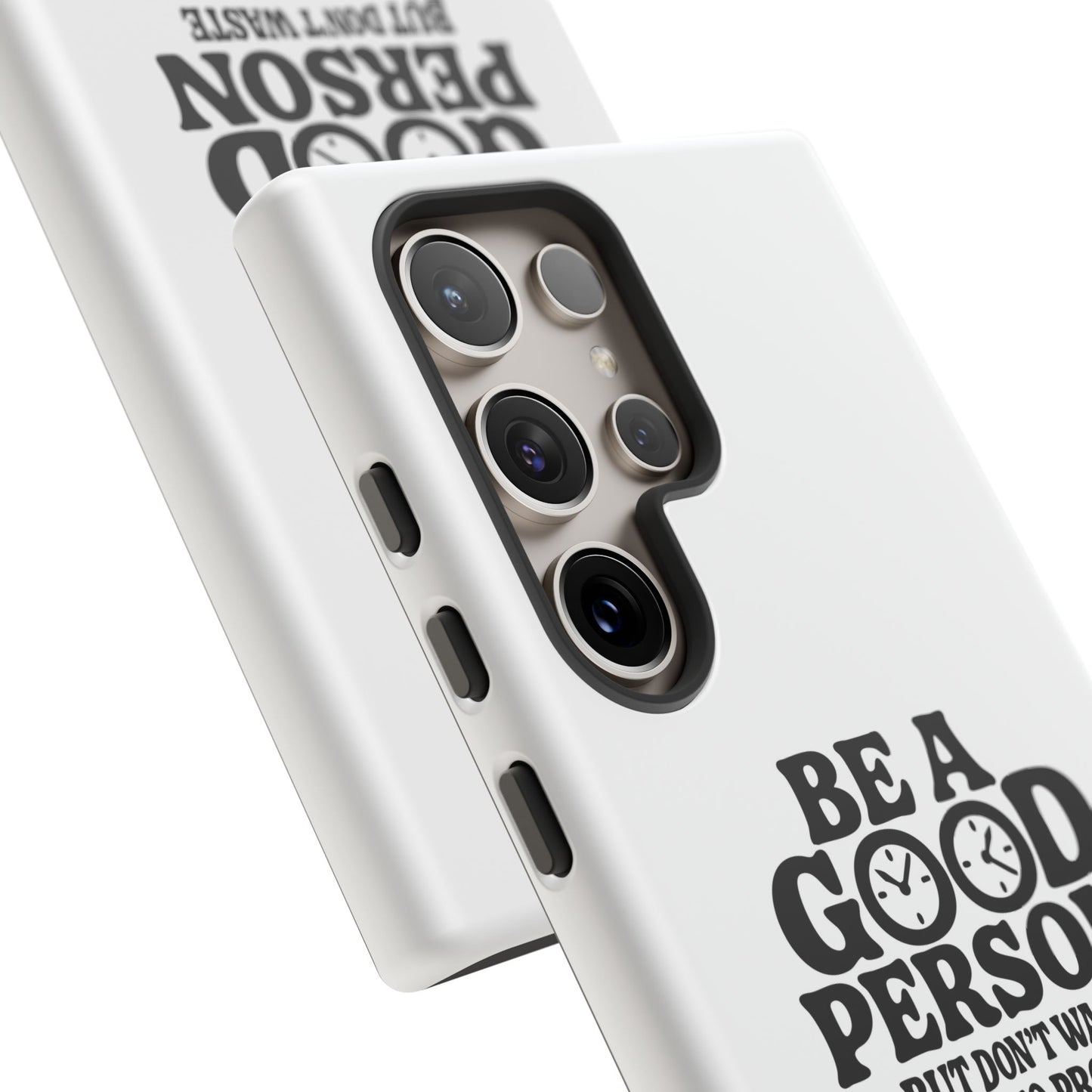 Be A Good Person - Coque Samsung (blanc)