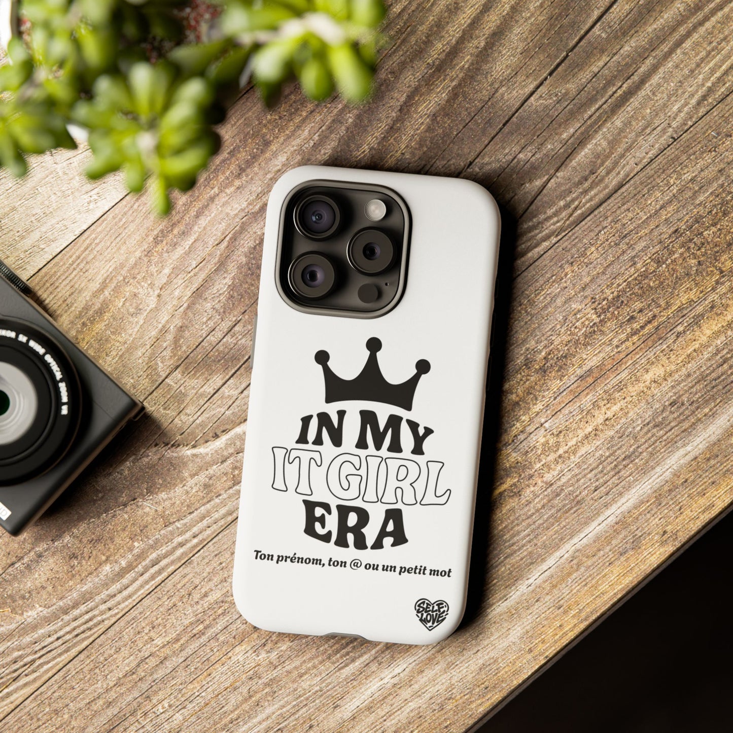 In My It Girl Era - Coque iPhone (blanc)