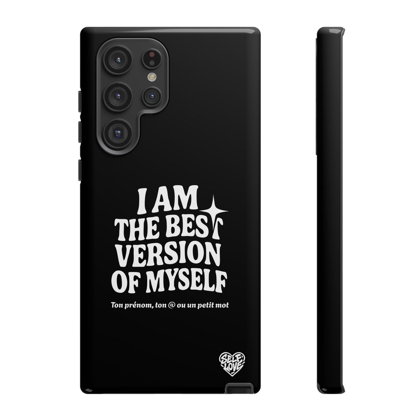 I Am The Best Version Of Myself - Coque Samsung (noir)