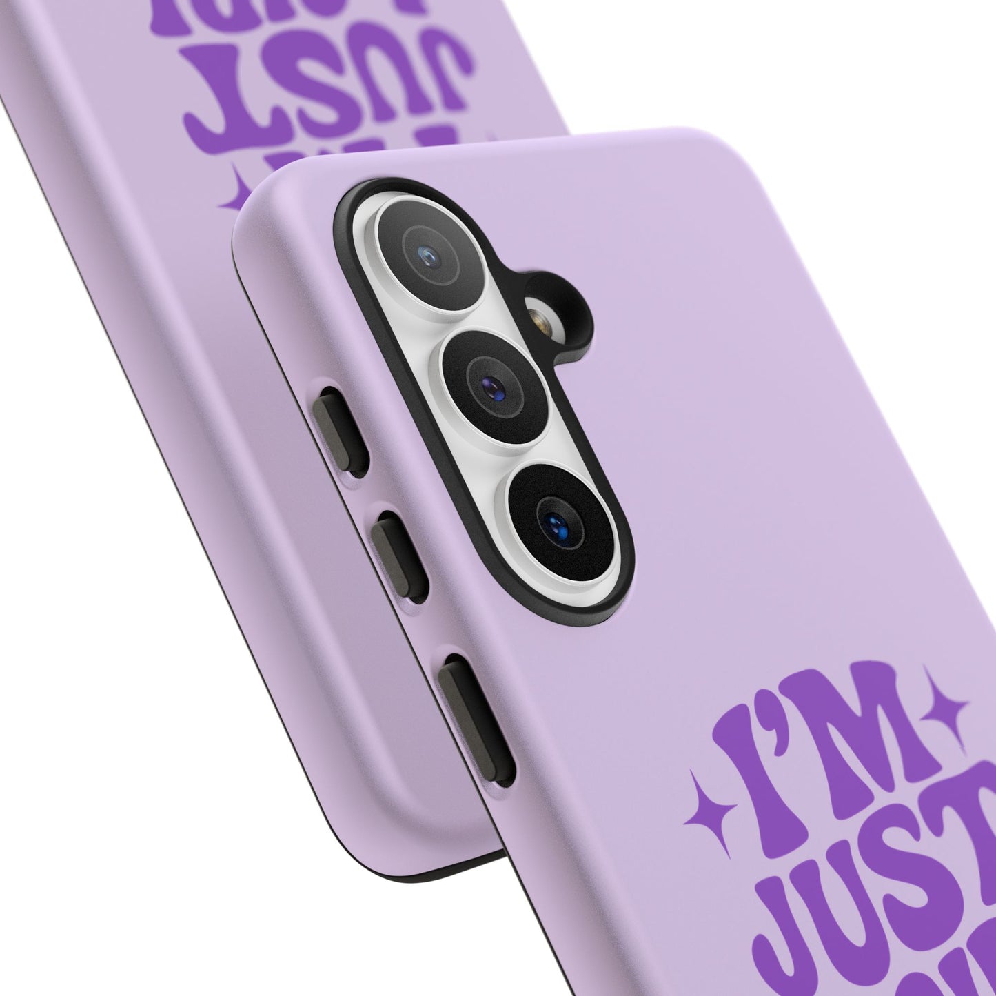 Im Just A Girl - Coque Samsung (violet)
