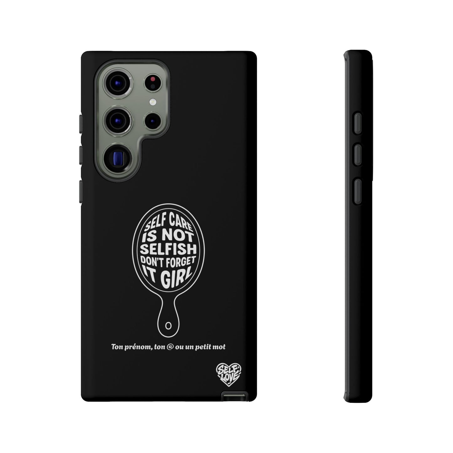 Self Care - Coque Samsung (noir)
