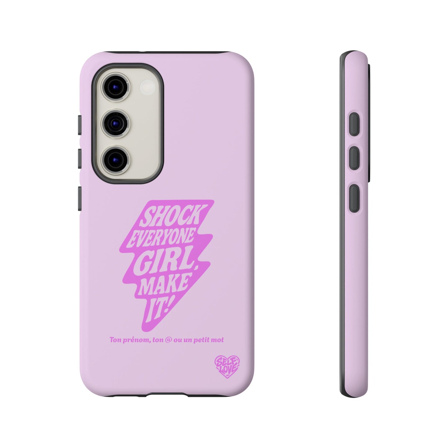 Shock Everyone - Coque Samsung (rose)
