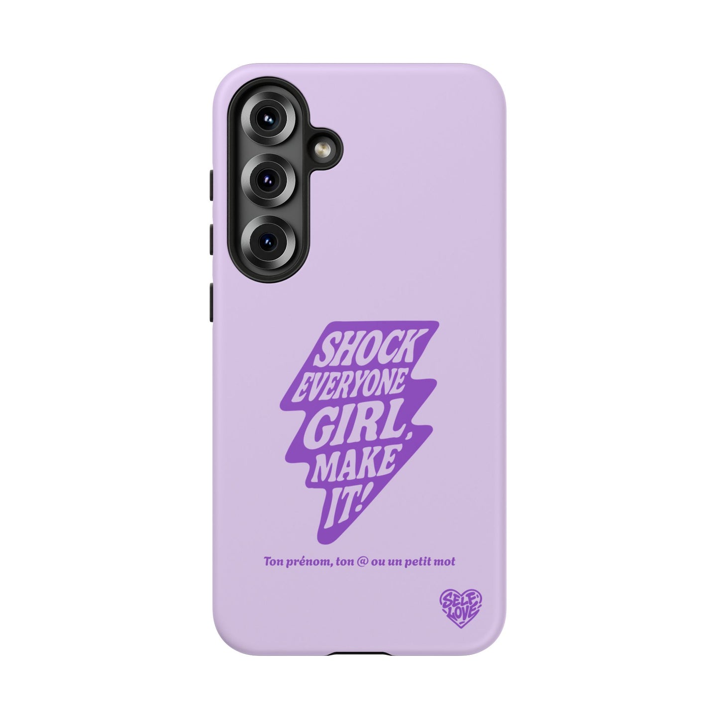 Shock Everyone - Coque Samsung (violet)