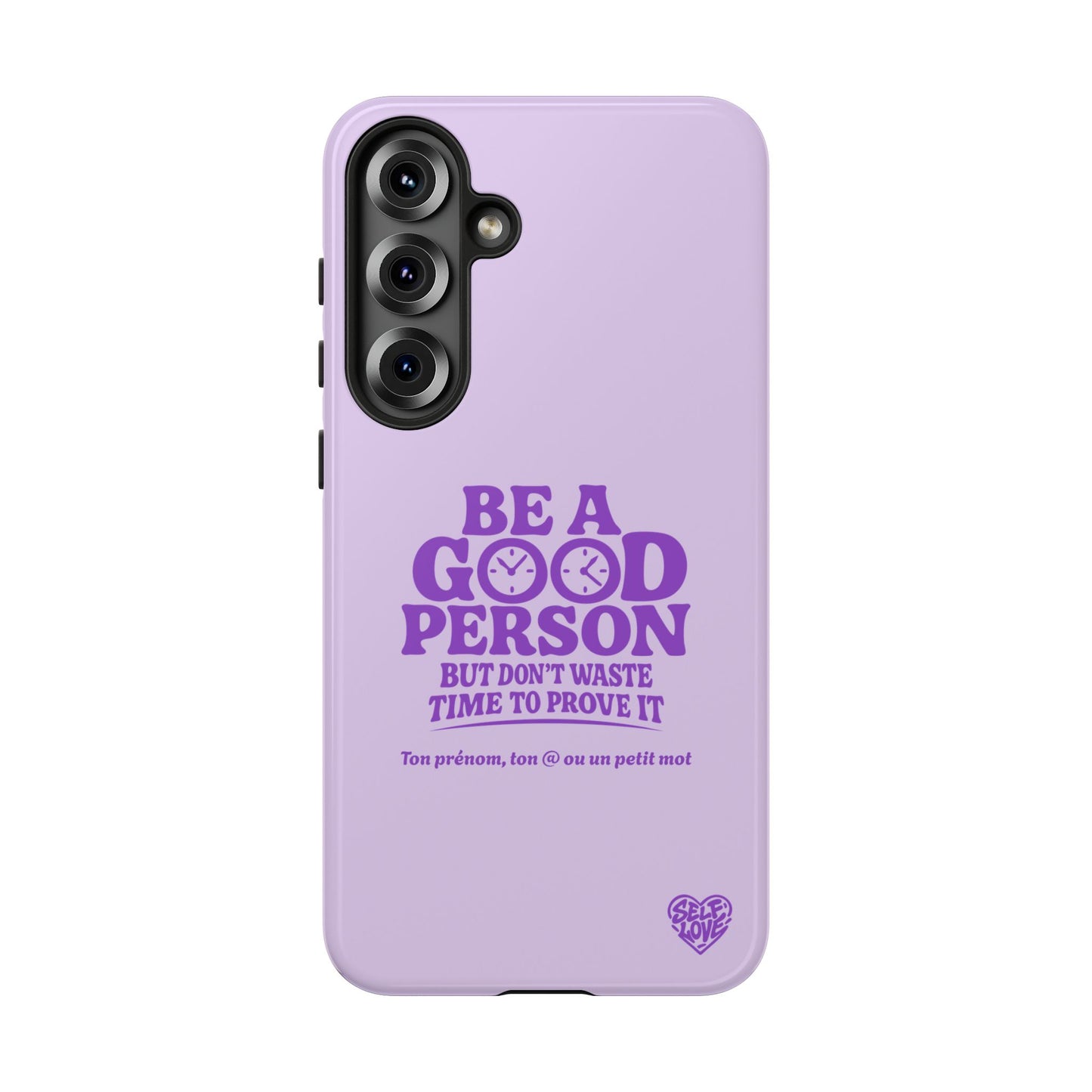 Be A Good Person - Coque Samsung (violet)