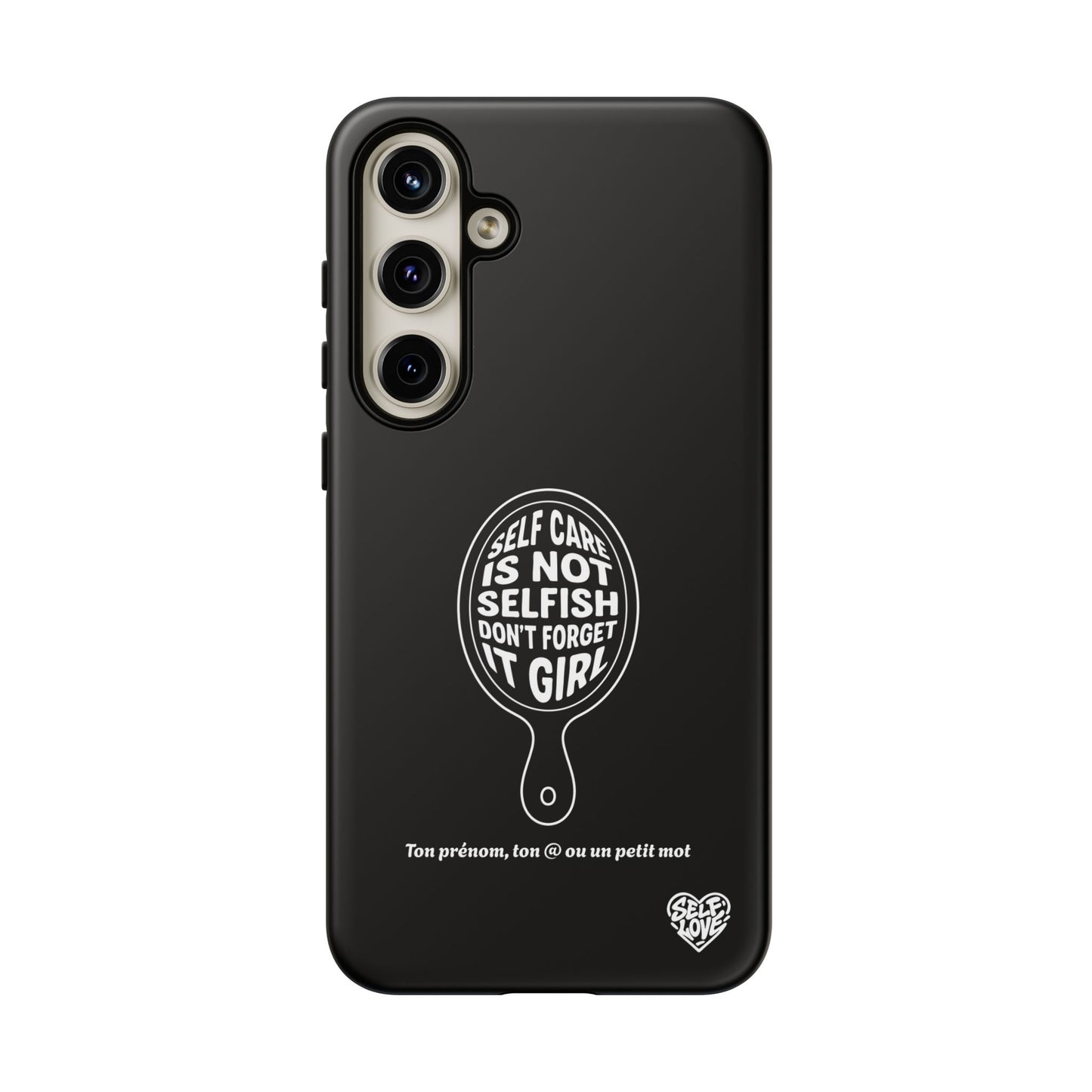Self Care - Coque Samsung (noir)