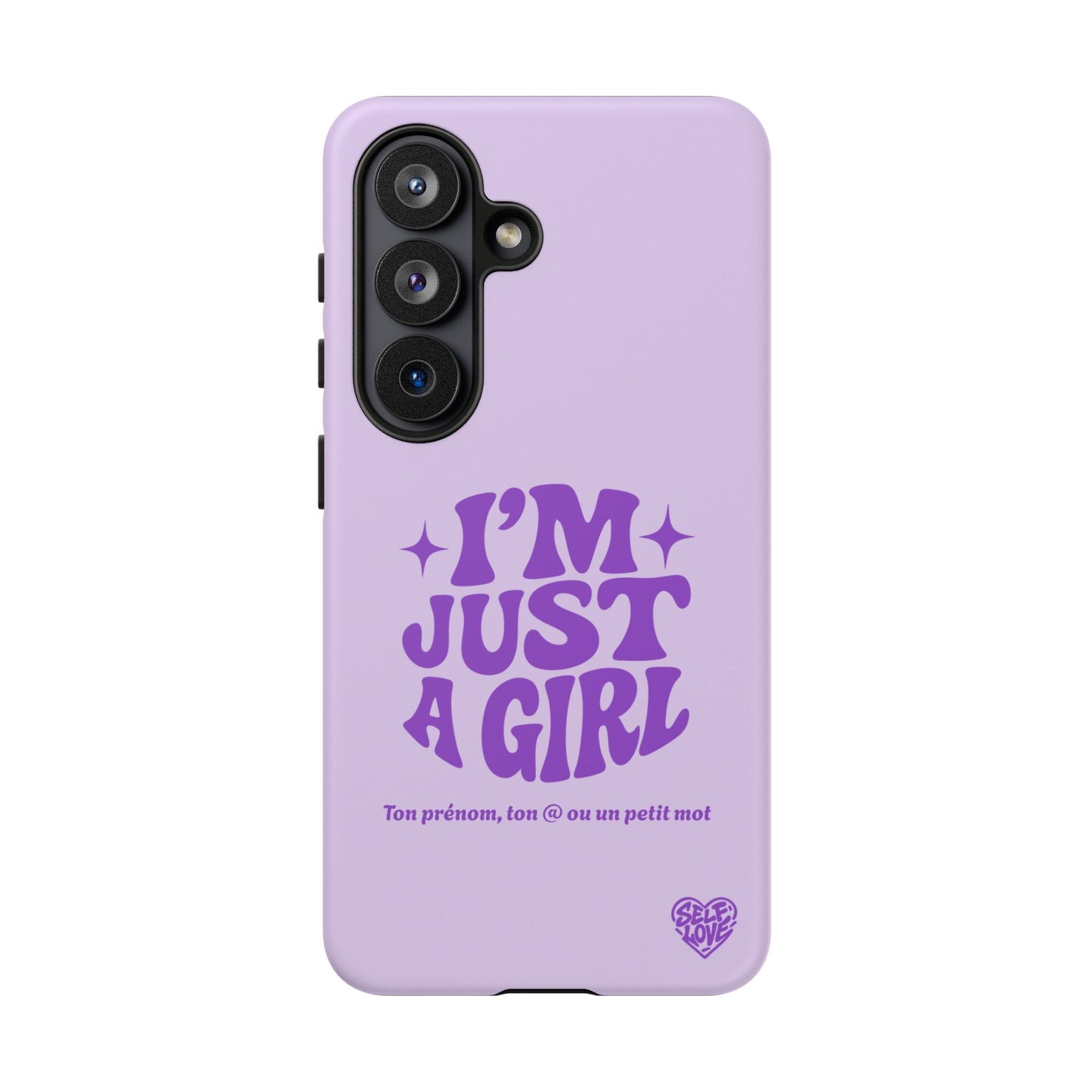 Im Just A Girl - Coque Samsung (violet)