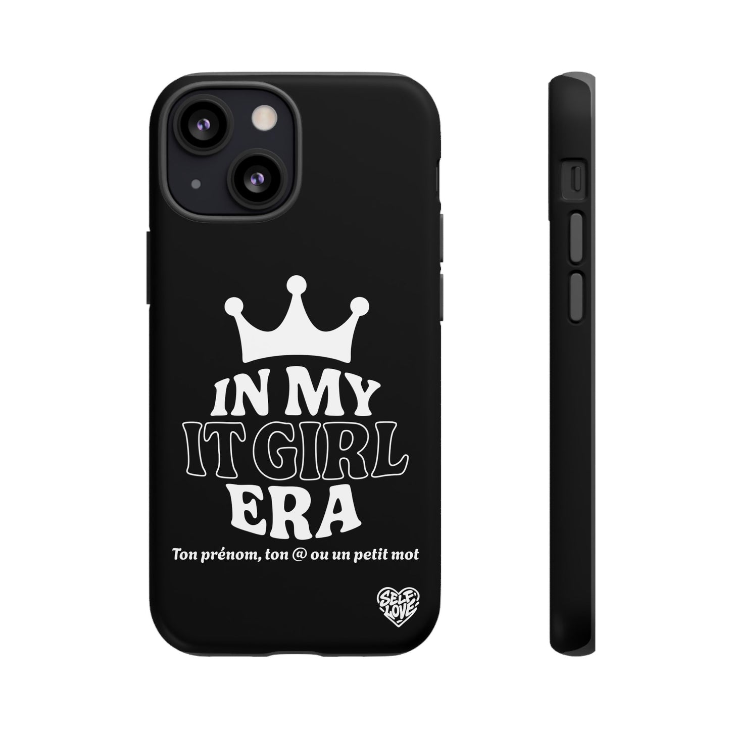 In My It Girl Era - Coque iPhone (noir)