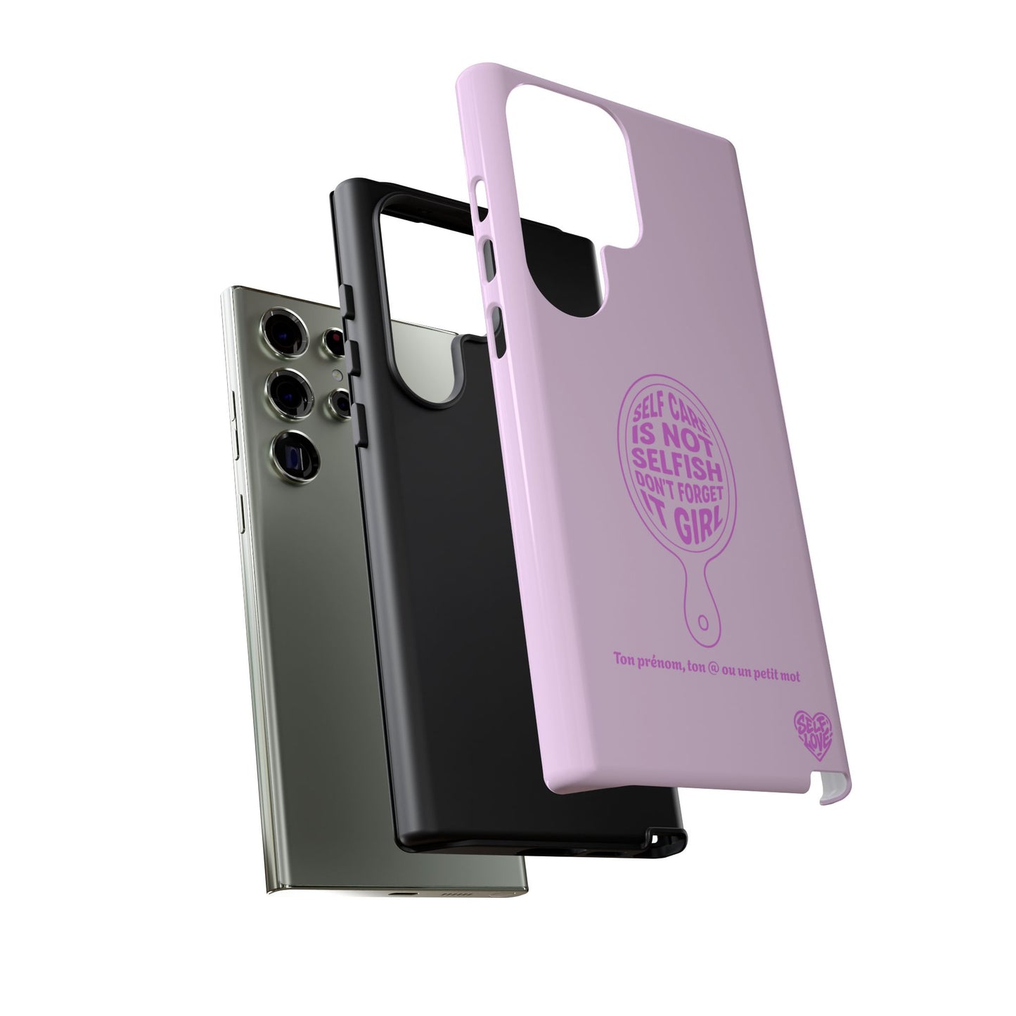 Self Care - Coque Samsung (rose)