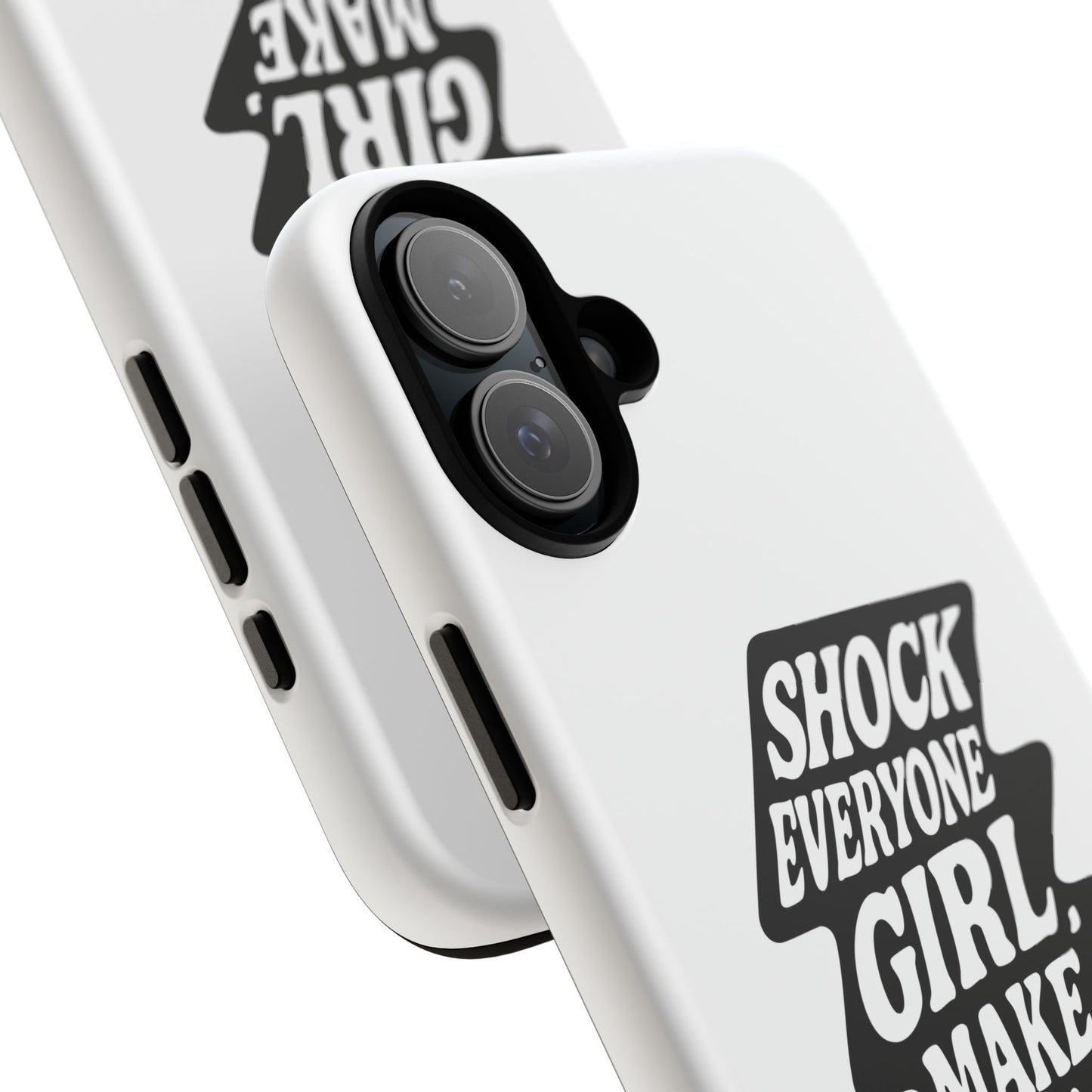 Shock Everyone - Coque iPhone (blanc)