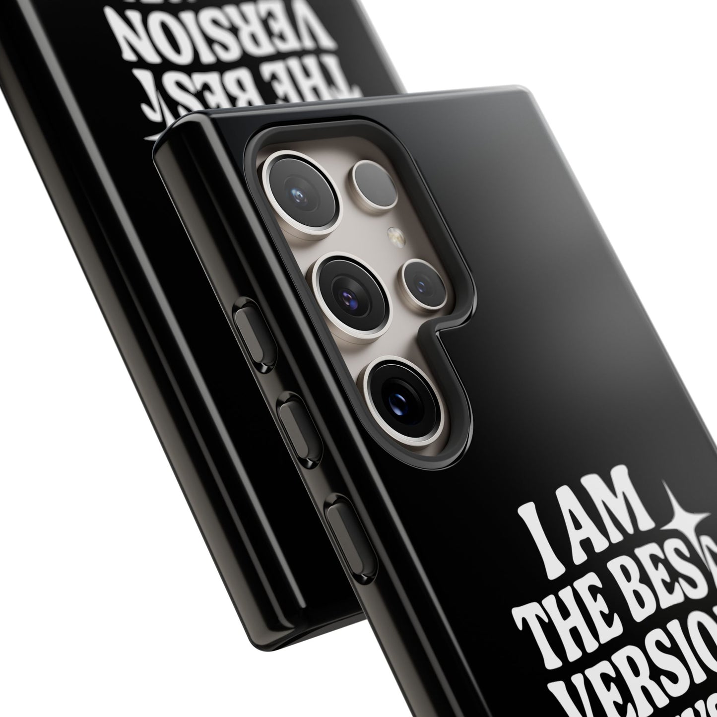 I Am The Best Version Of Myself - Coque Samsung (noir)