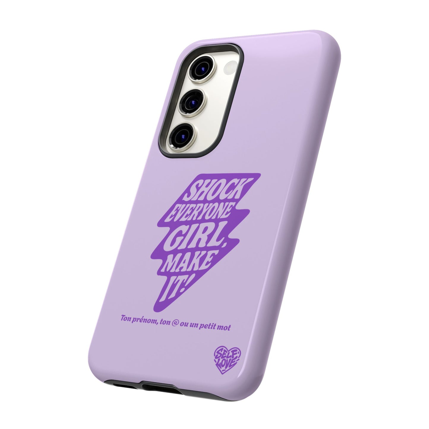 Shock Everyone - Coque Samsung (violet)