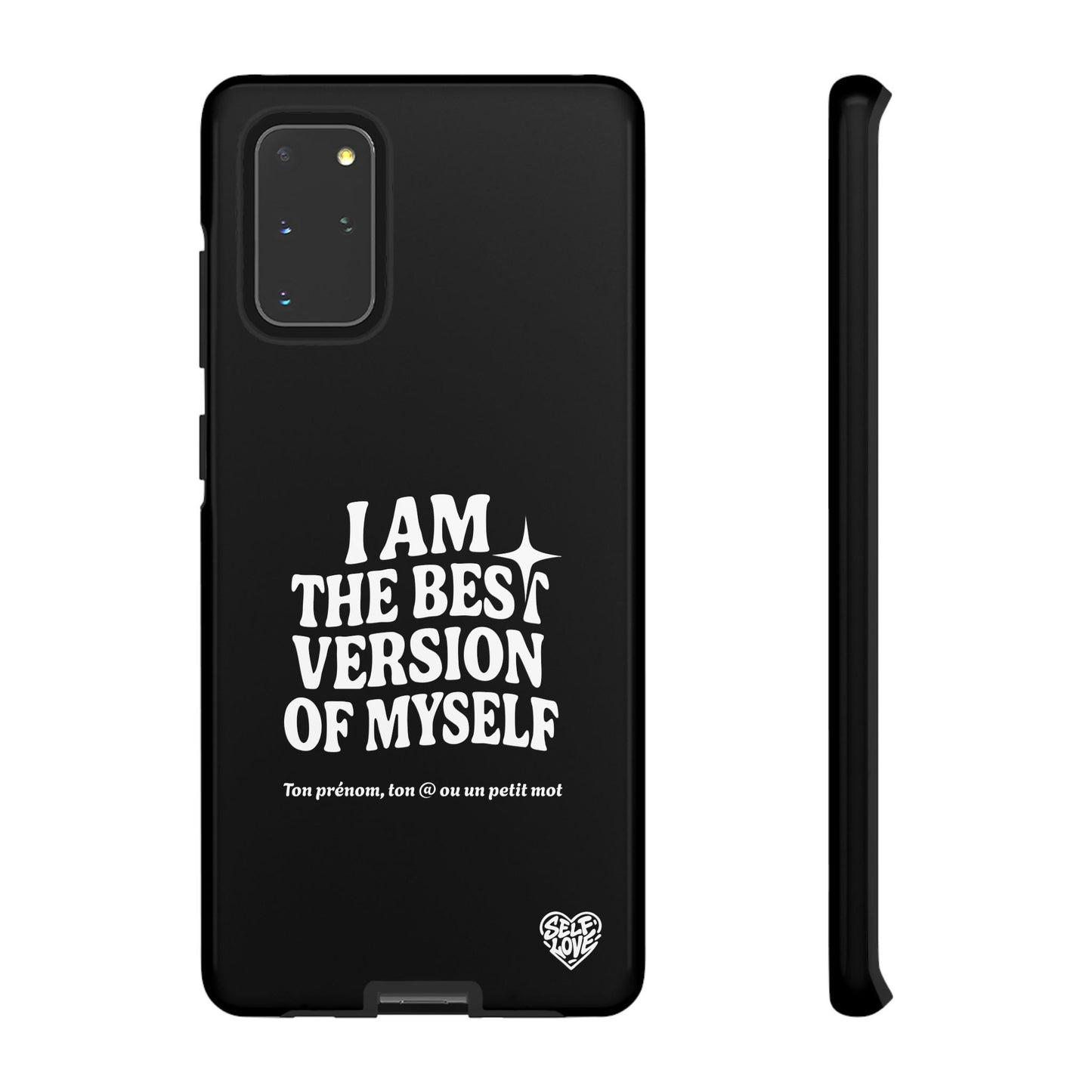 I Am The Best Version Of Myself - Coque Samsung (noir)