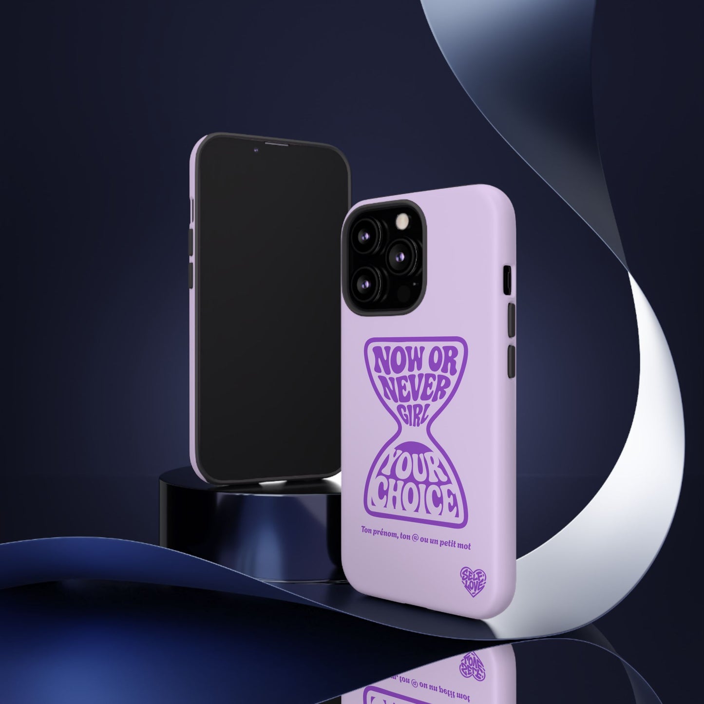 Now Or Never Girl - Coque iPhone (violet)