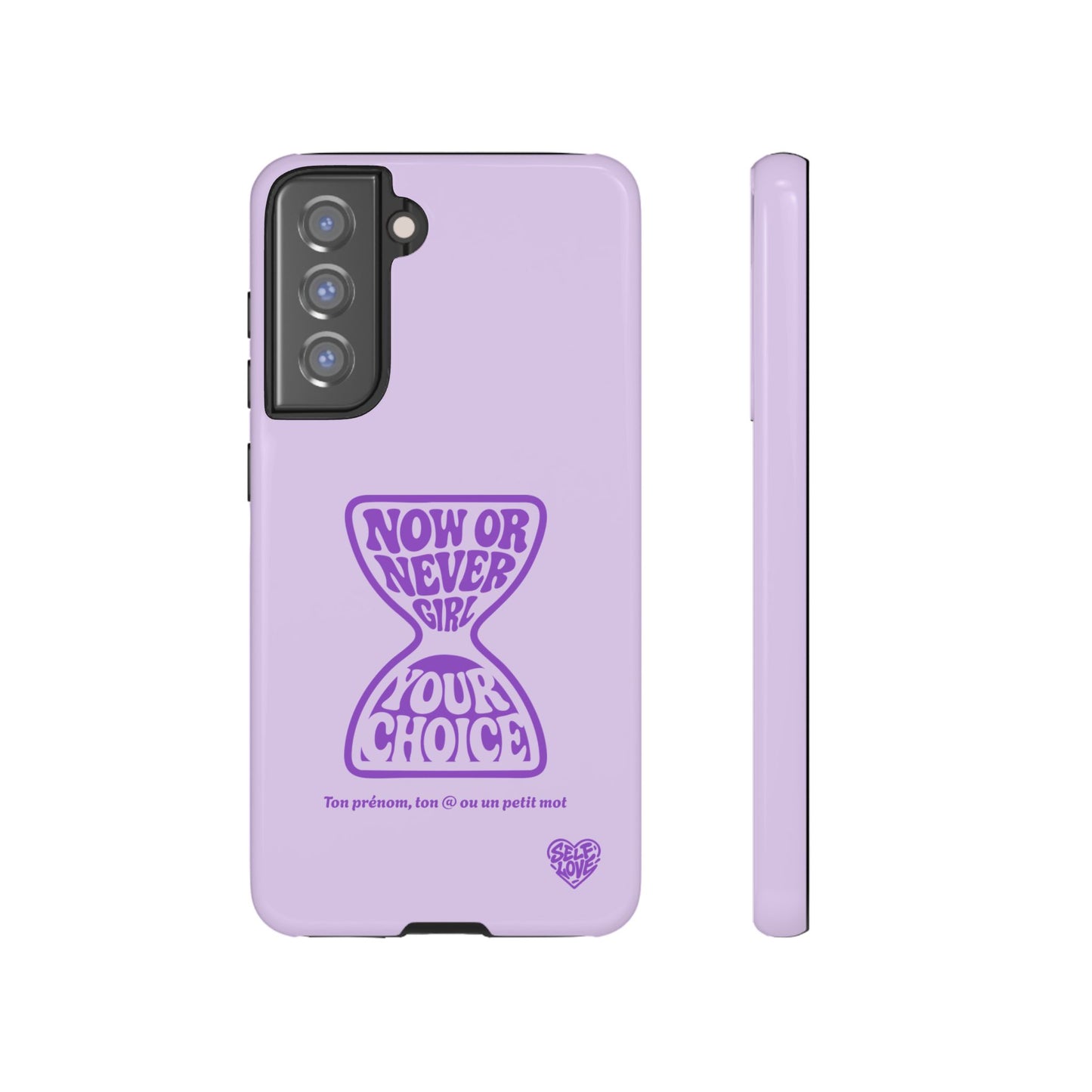 Now Or Never Girl - Coque Samsung (violet)