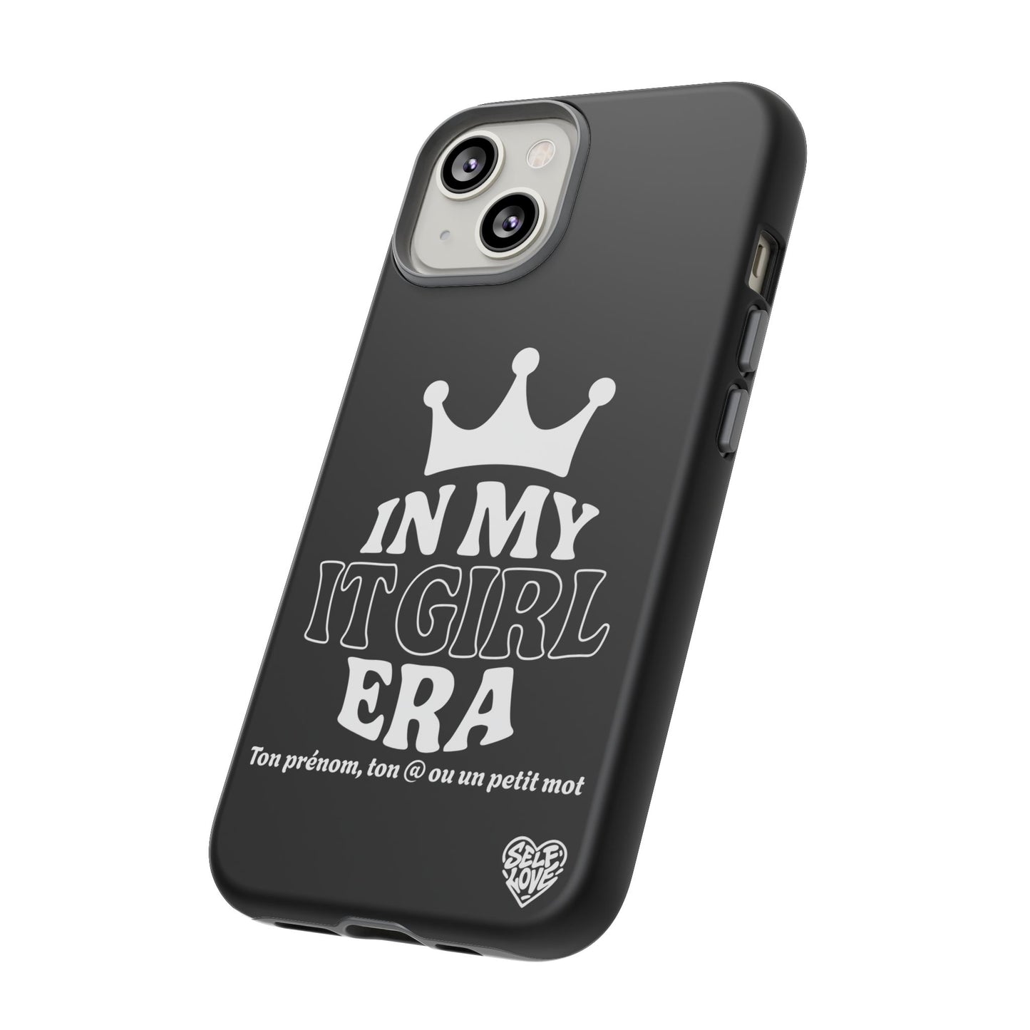 In My It Girl Era - Coque iPhone (noir)