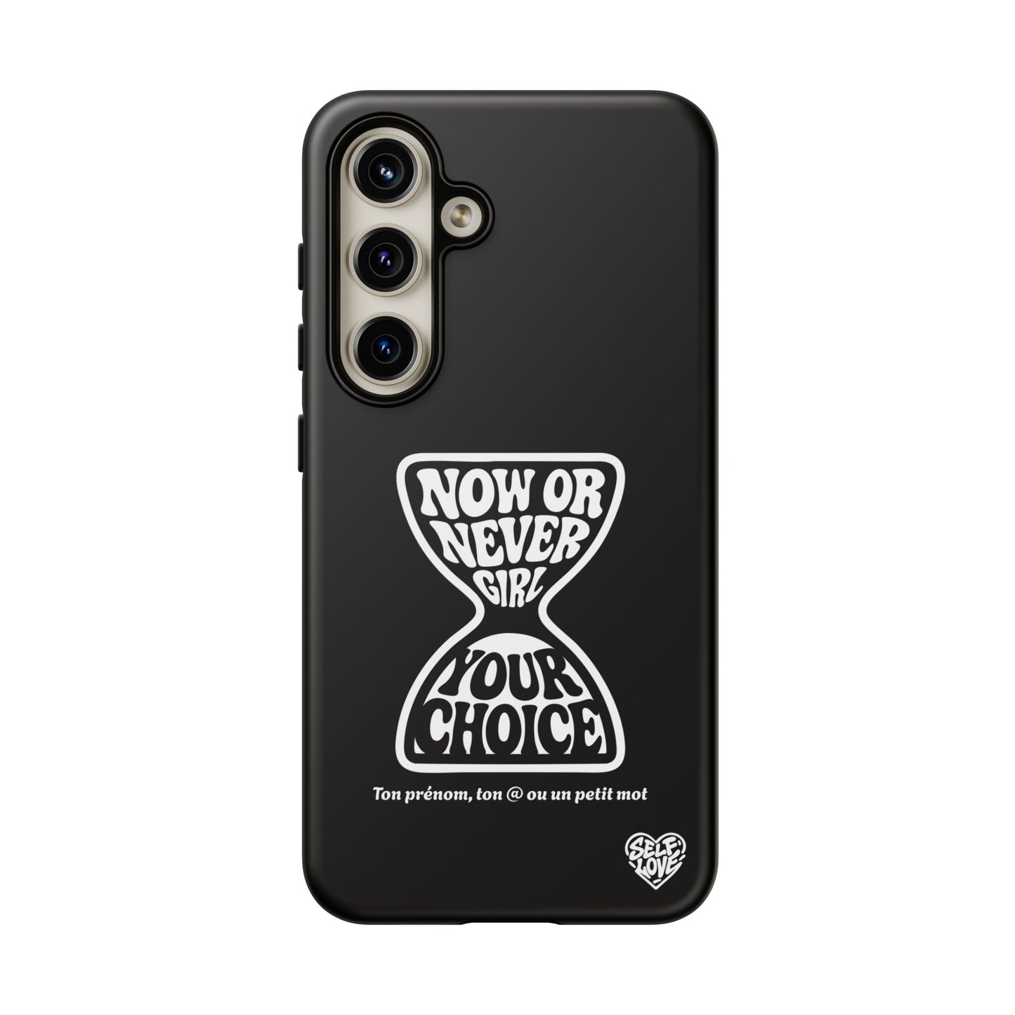 Now Or Never Girl - Coque Samsung (noir)