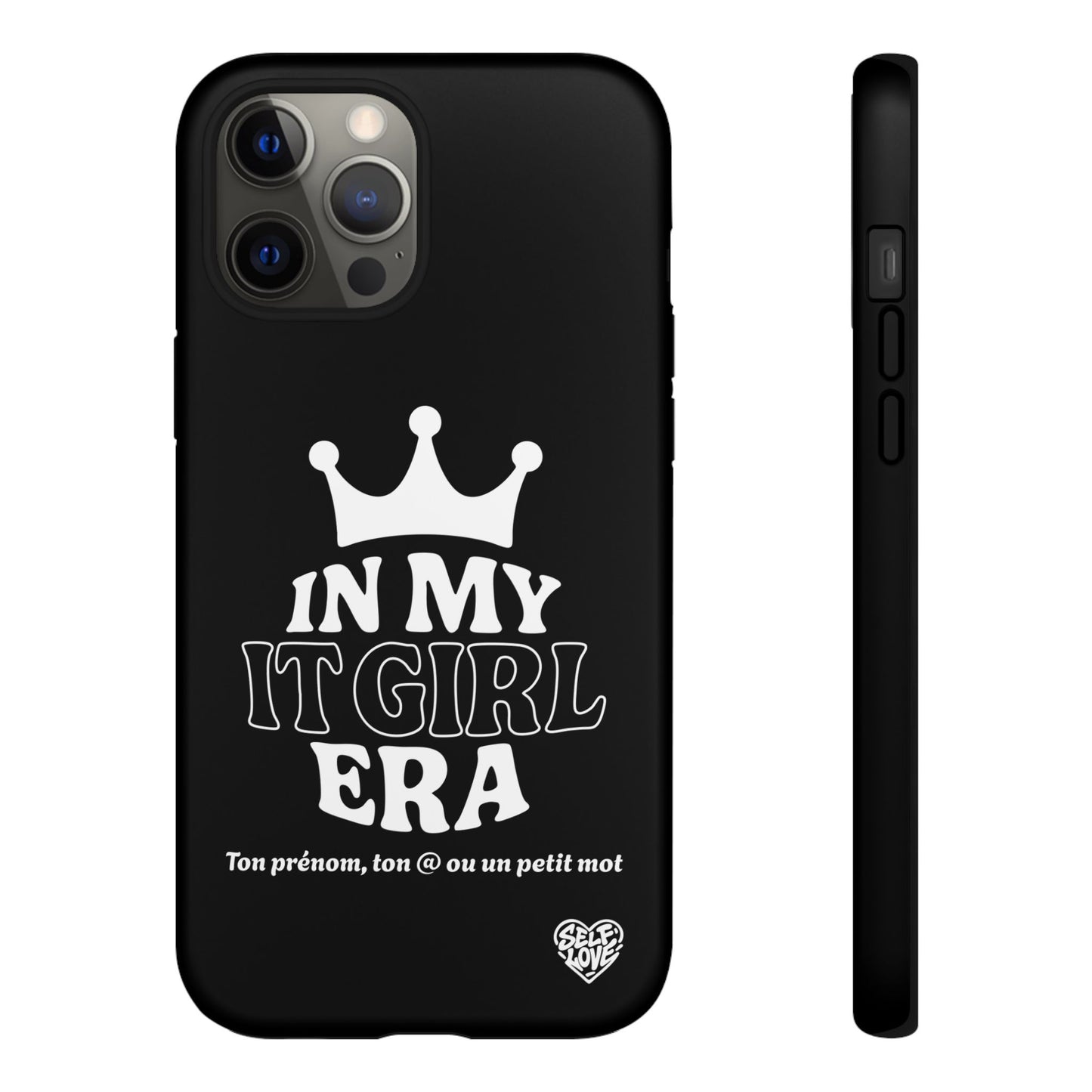 In My It Girl Era - Coque iPhone (noir)