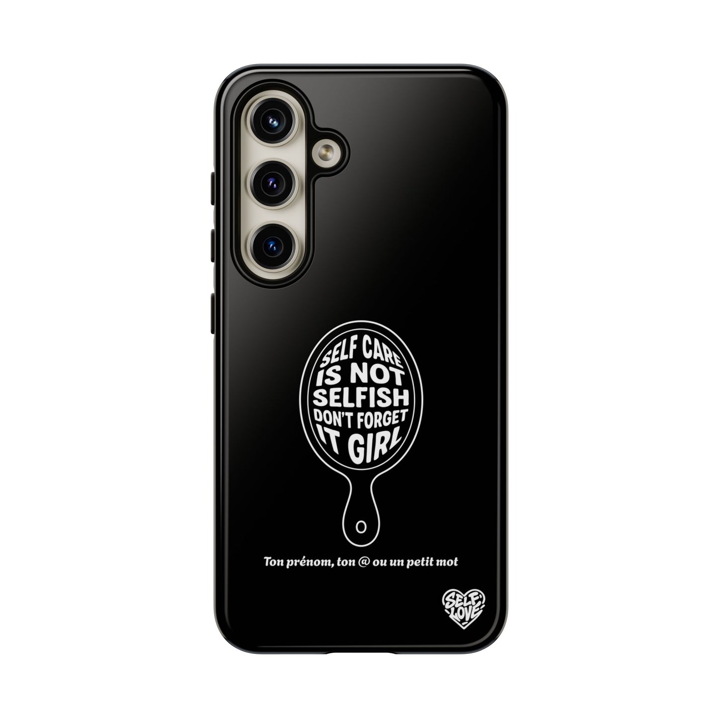 Self Care - Coque Samsung (noir)