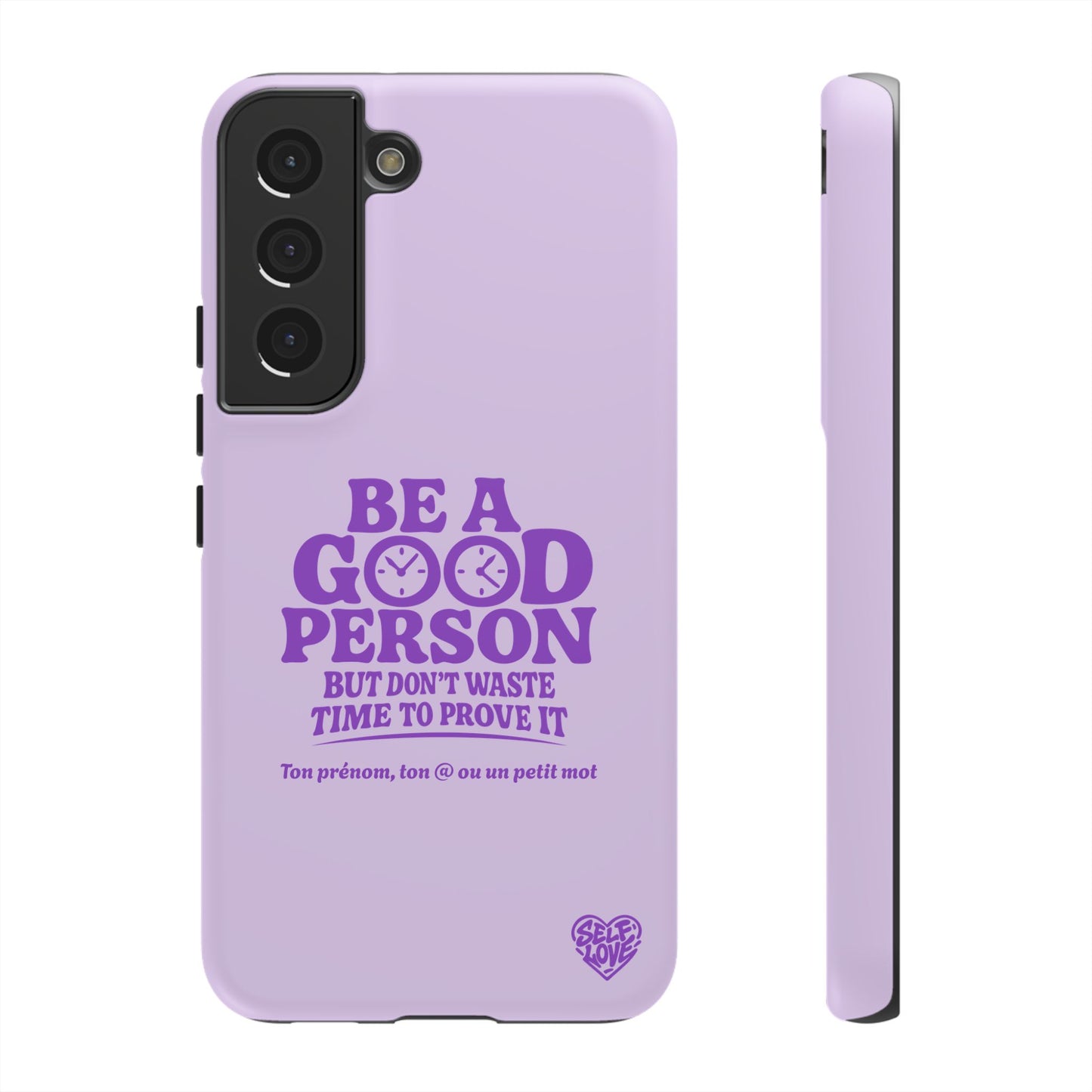 Be A Good Person - Coque Samsung (violet)