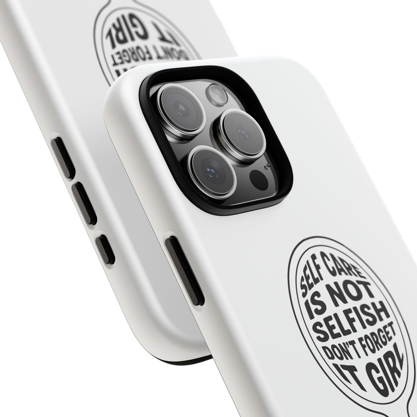 Self Care - Coque iPhone (blanc)