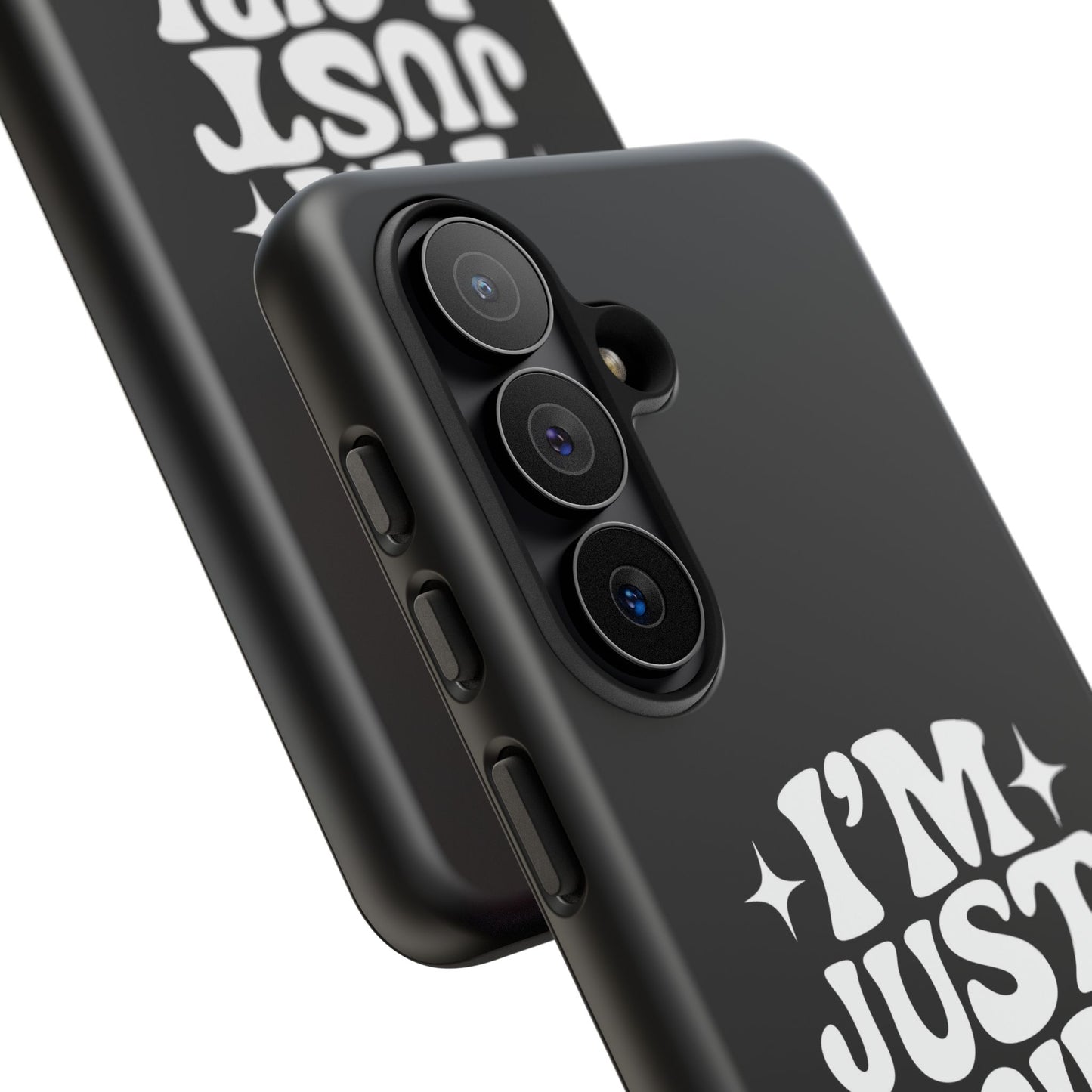 Im Just A Girl - Coque Samsung (noir)
