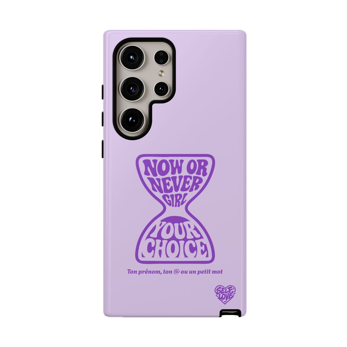 Now Or Never Girl - Coque Samsung (violet)