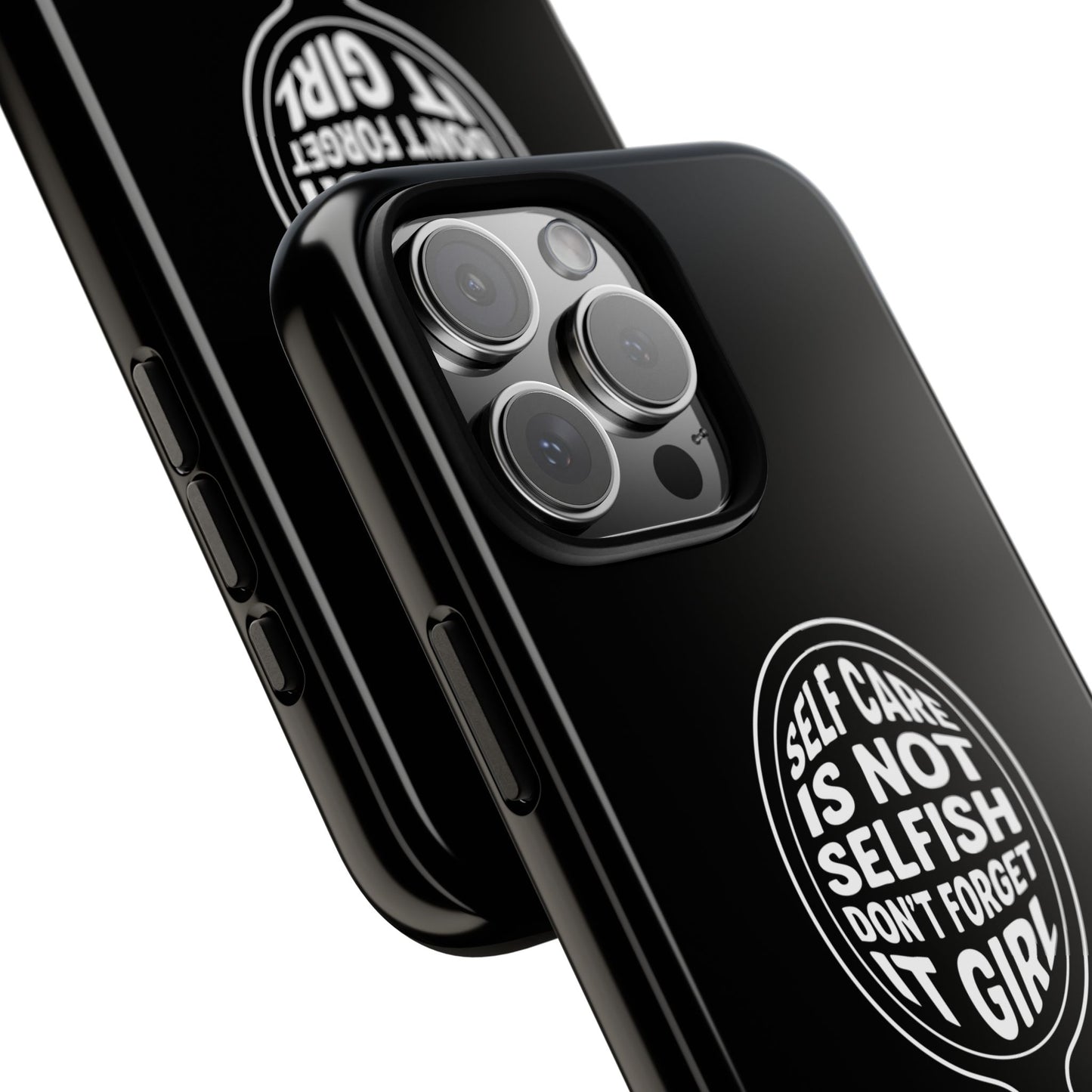 Self Care - Coque iPhone (noir)