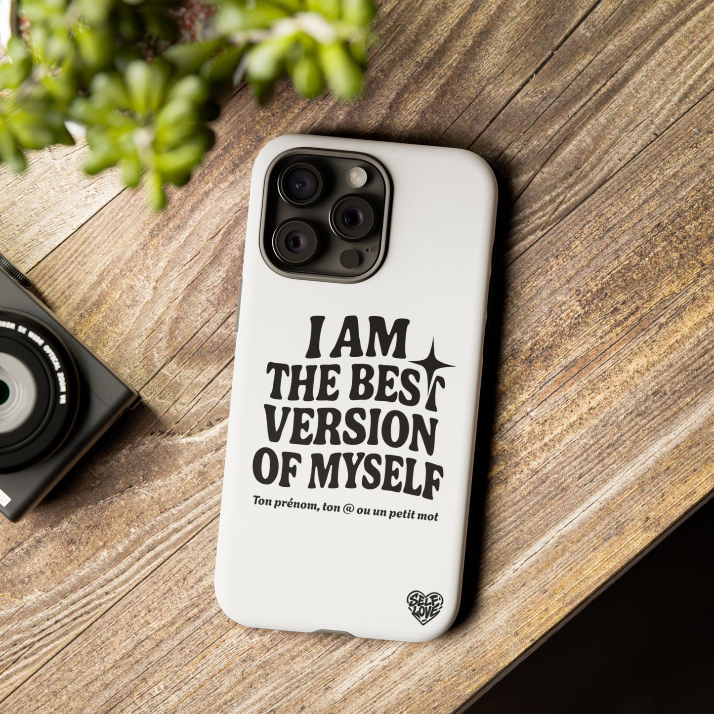 I Am The Best Version Of Myself - Coque iPhone