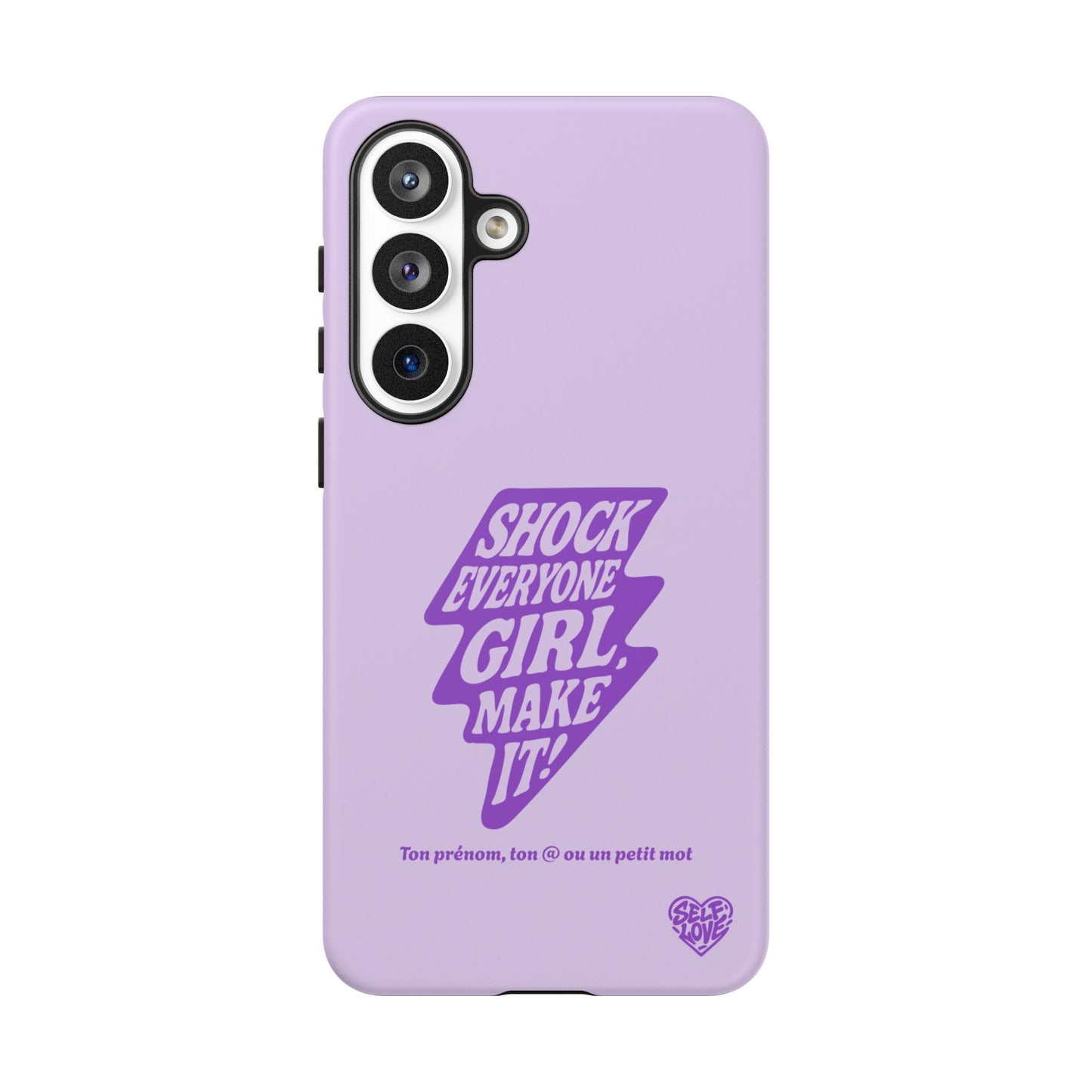 Shock Everyone - Coque Samsung (violet)