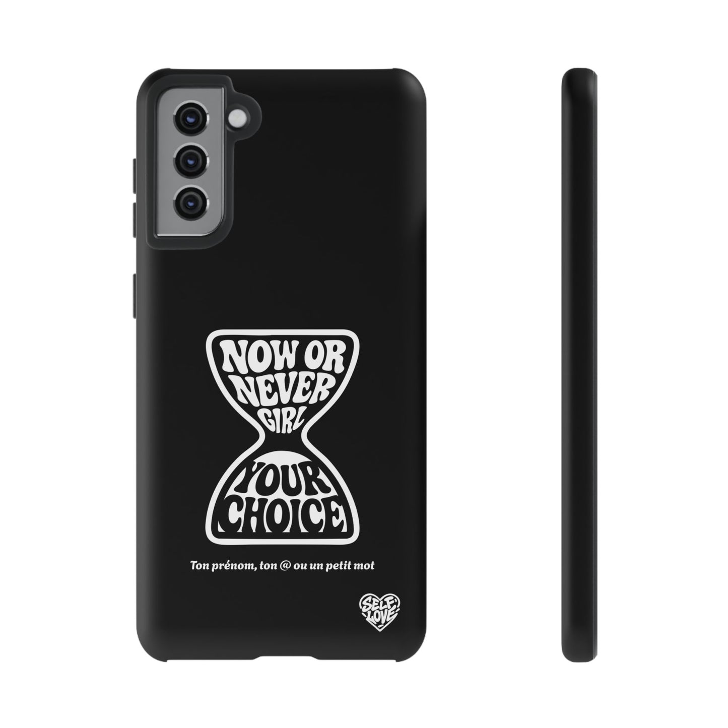 Now Or Never Girl - Coque Samsung (noir)